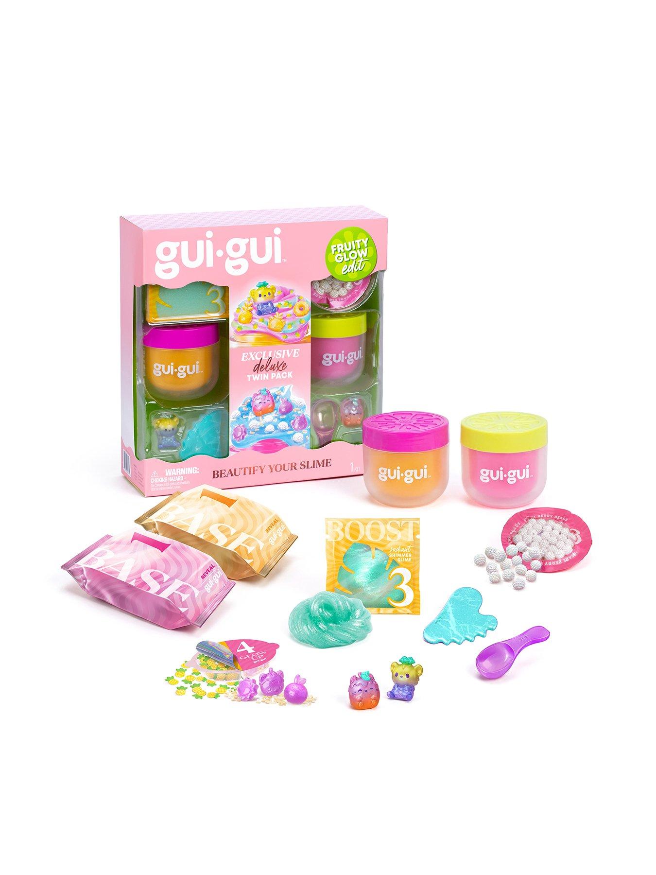Image 1 of 7 of Gui Gui Fruity Glow Deluxe Twin Pack: Beautify Your Slime