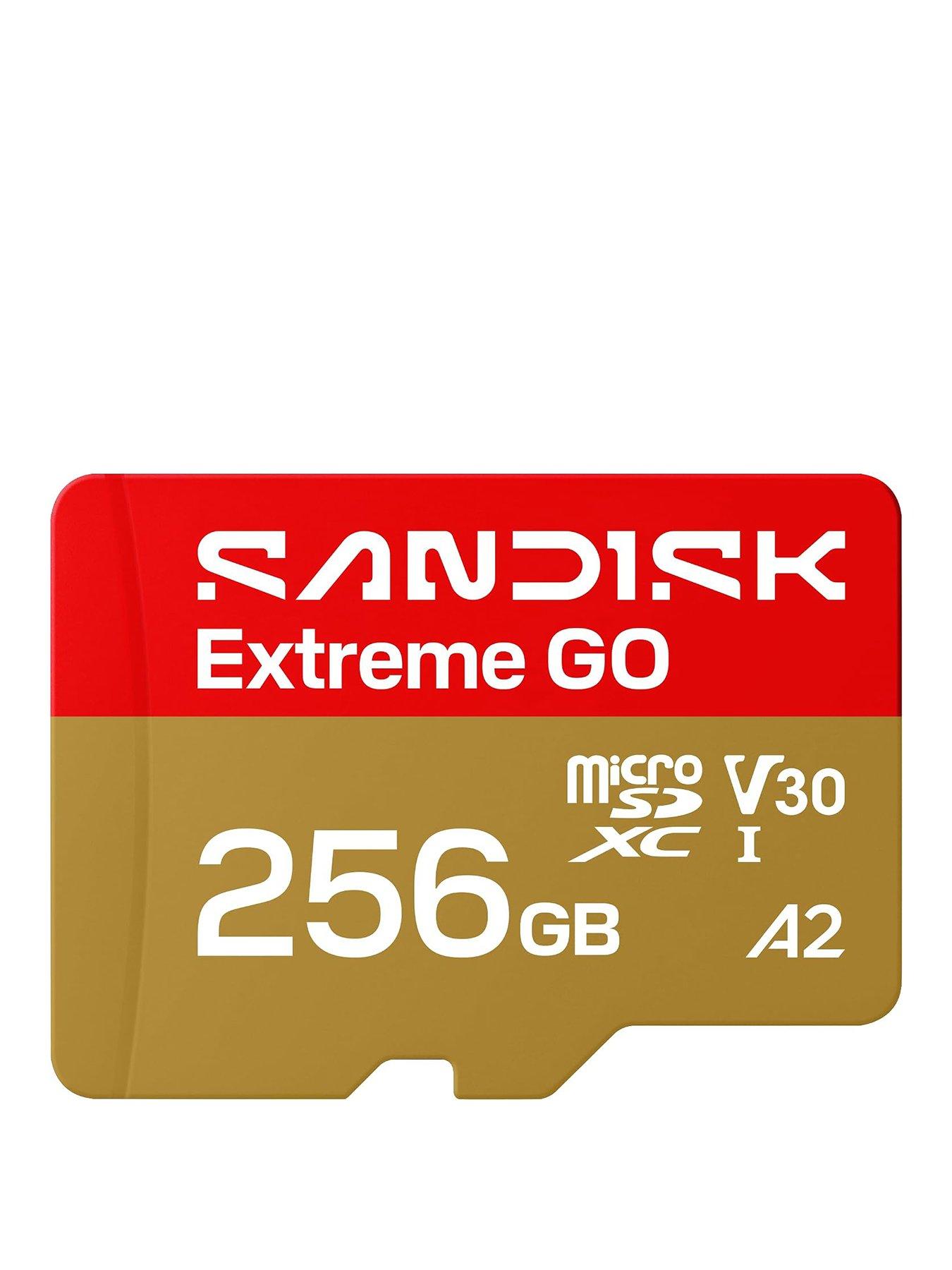 Image 1 of 4 of SanDisk Extreme microSDXC 256GB + SD Adapter