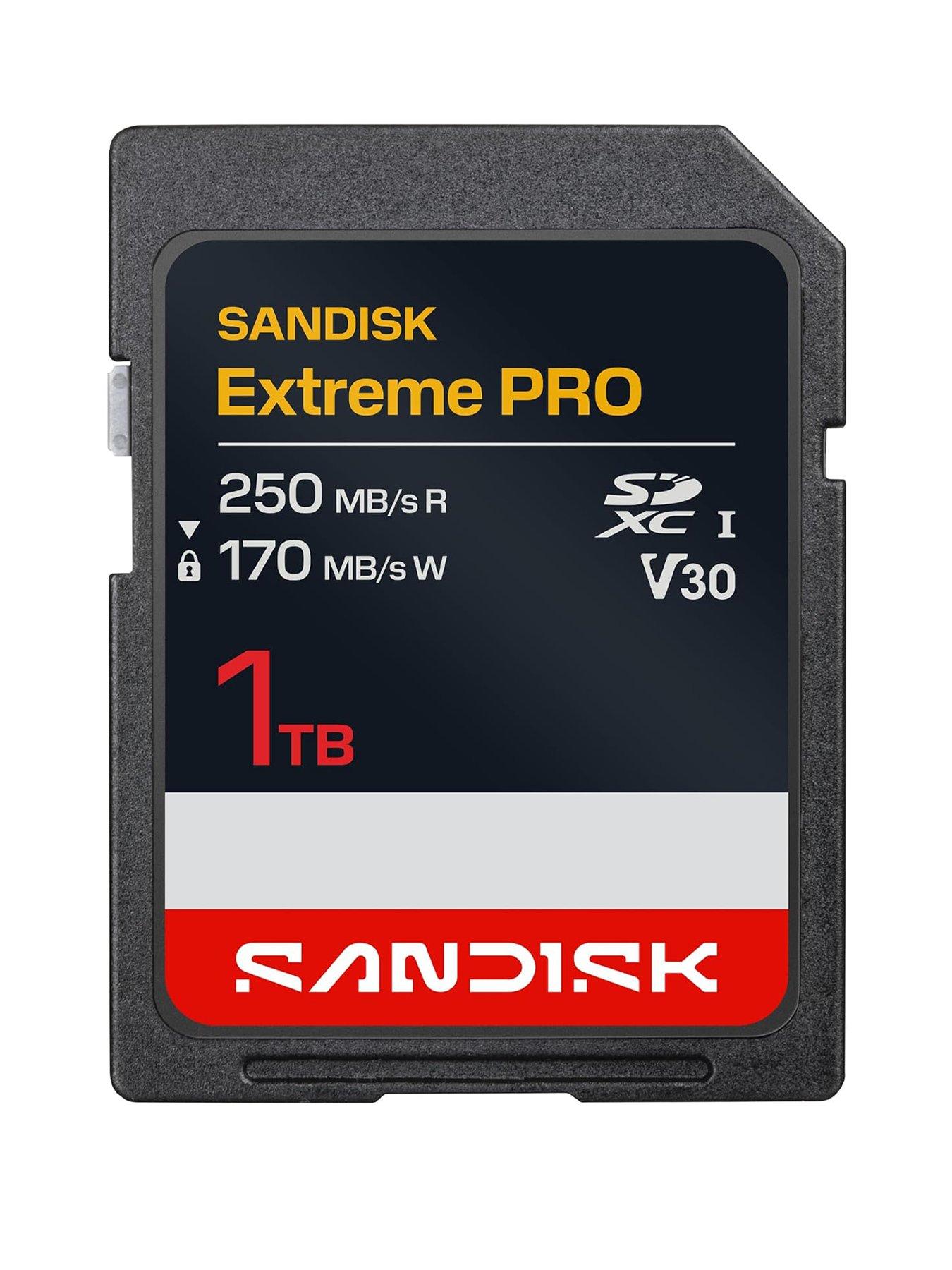 Image 1 of 6 of SanDisk Extreme PRO 1TB SDXC Memory Card