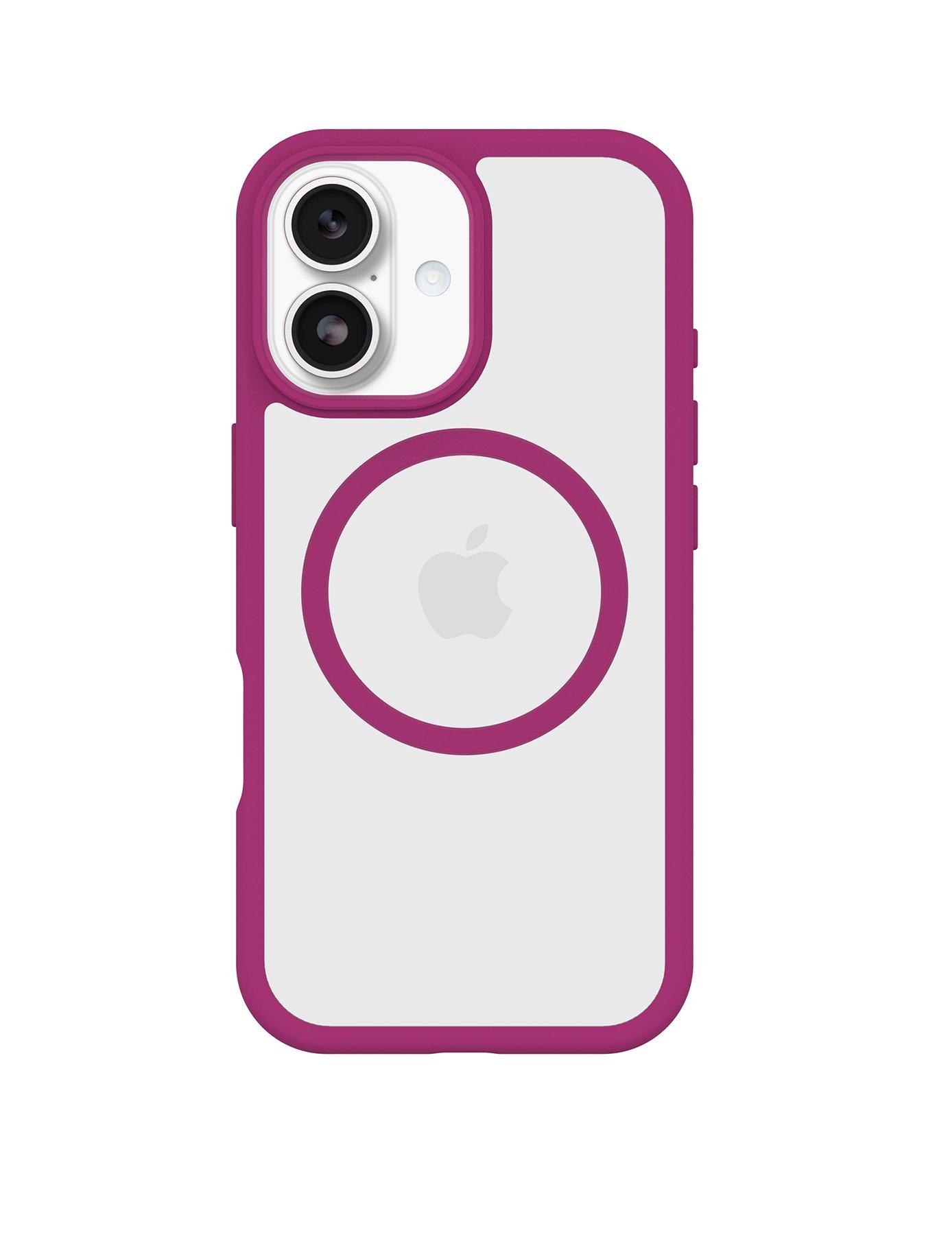 Otterbox OtterBox React MagSafe Apple iPhone 17 case Rose Crystal - clear/pink