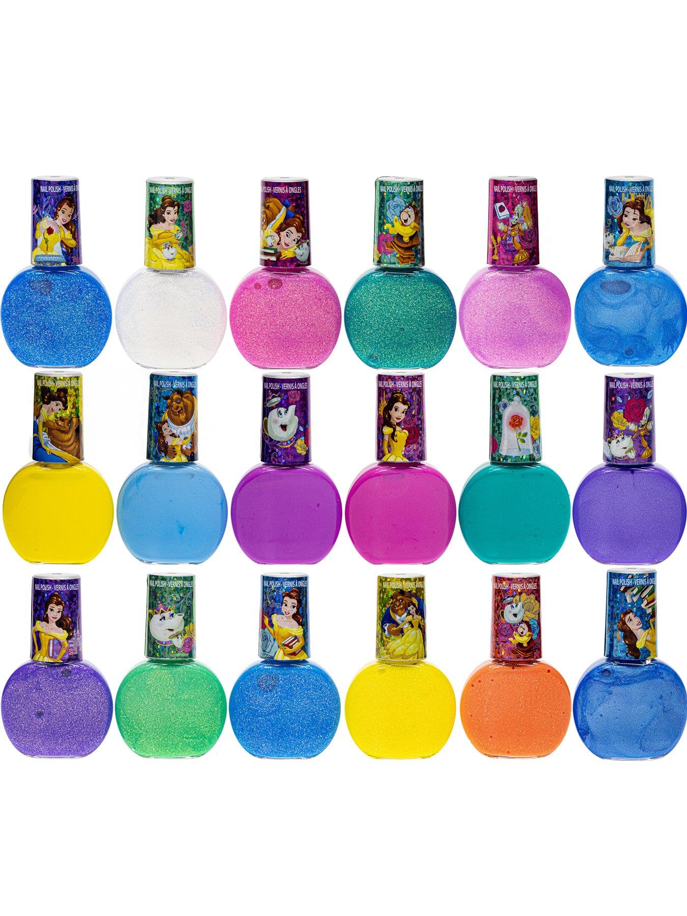 Image 2 of 7 of Disney Princess 18 Colour Nail Polish Set Craft Kit