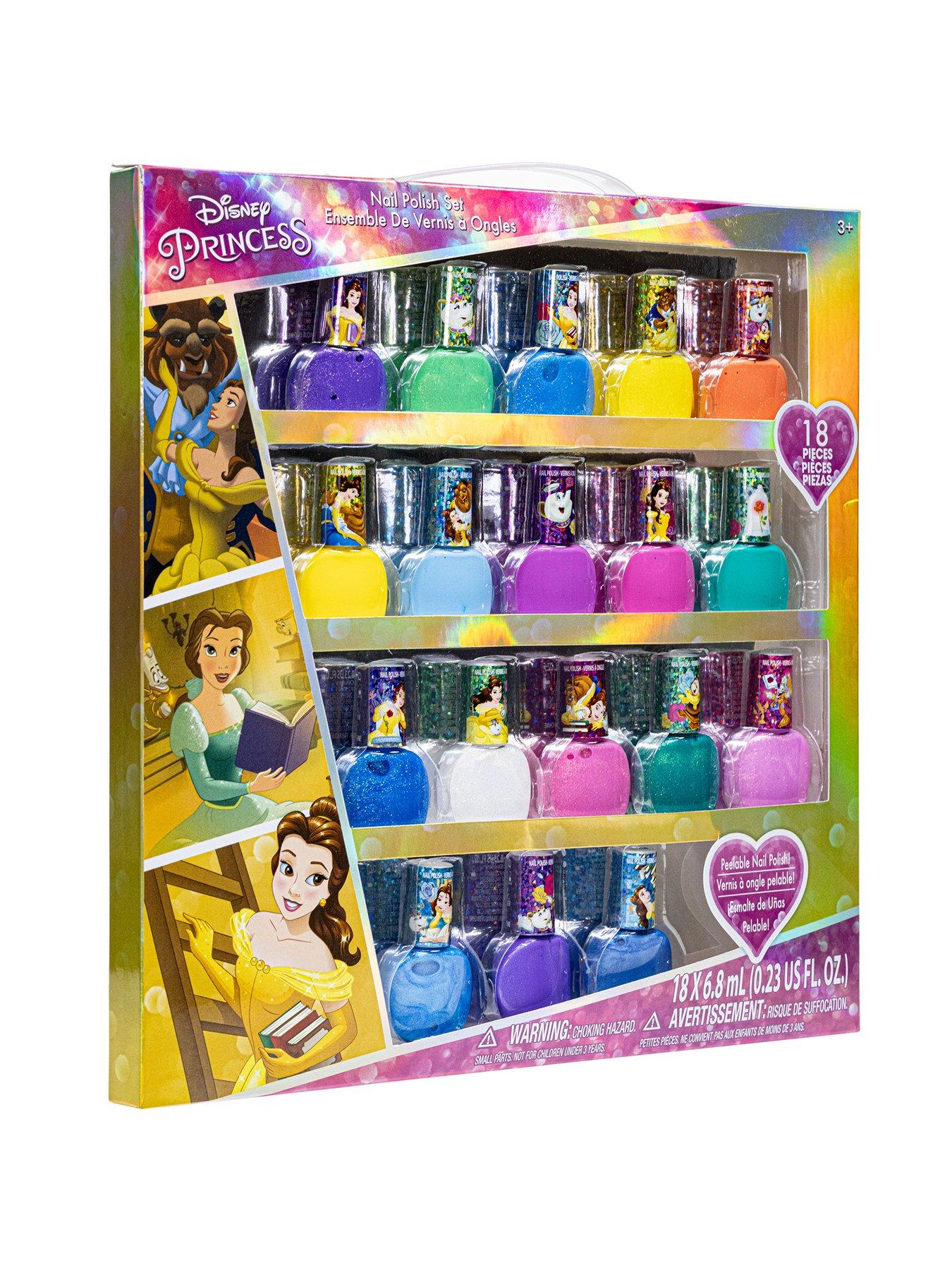 Image 3 of 7 of Disney Princess 18 Colour Nail Polish Set Craft Kit