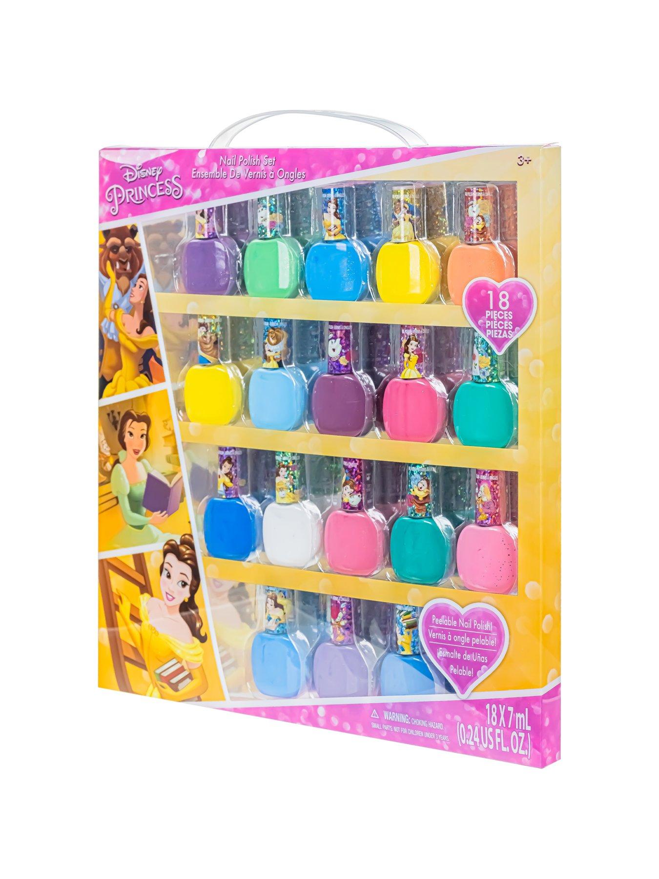 Image 4 of 7 of Disney Princess 18 Colour Nail Polish Set Craft Kit
