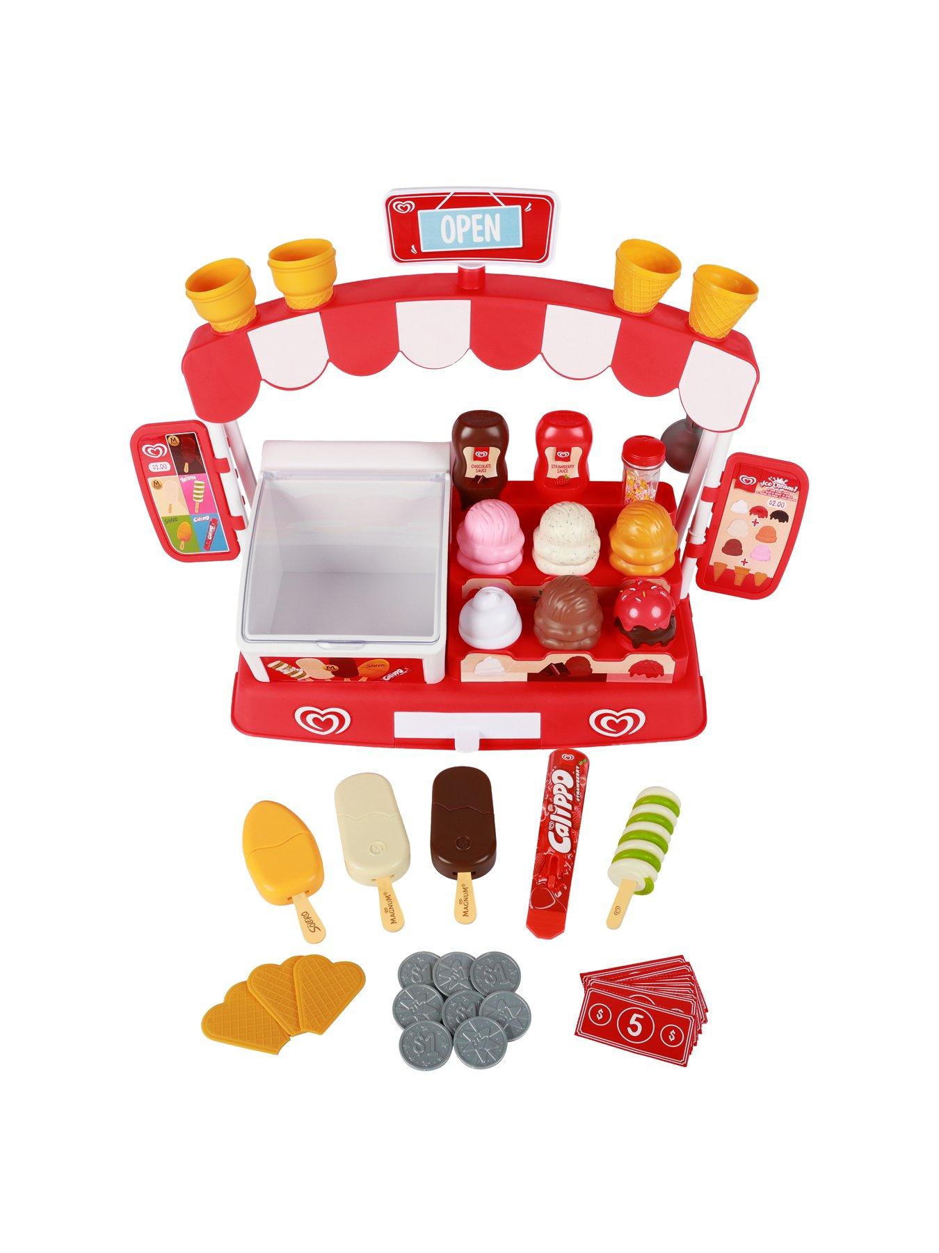 Image 2 of 7 of Casdon Walls Toy Ice Cream Parlour Playset