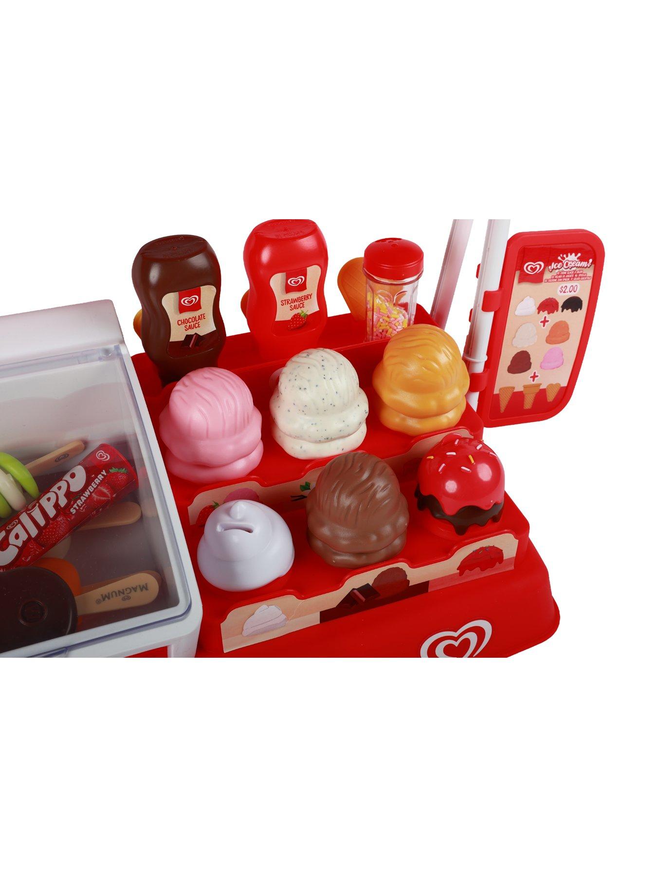 Image 3 of 7 of Casdon Walls Toy Ice Cream Parlour Playset