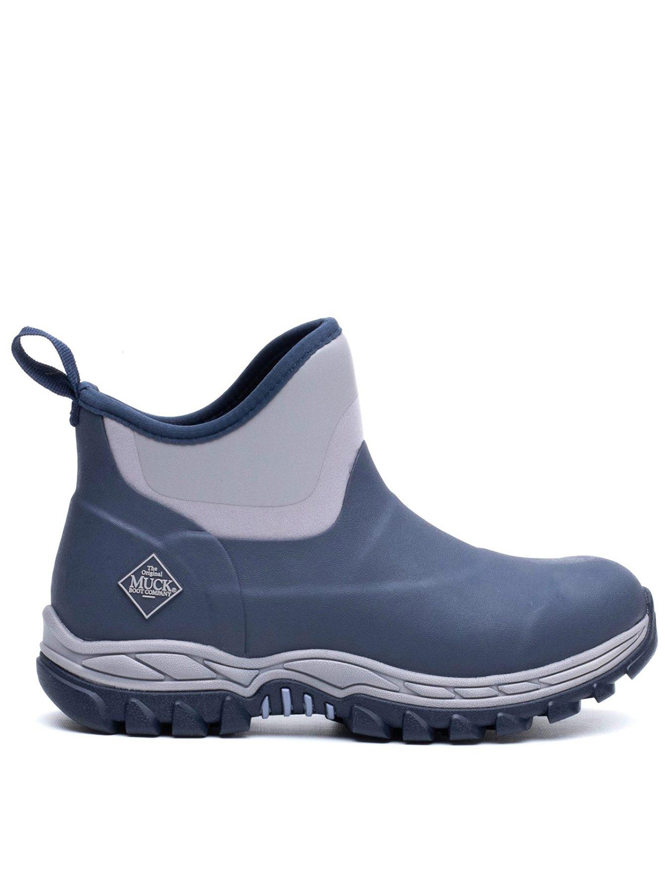 Image 1 of 5 of Muck Boots Womens Arctic Sport II Neoprene Lined Grip Ankle Boots - Navy