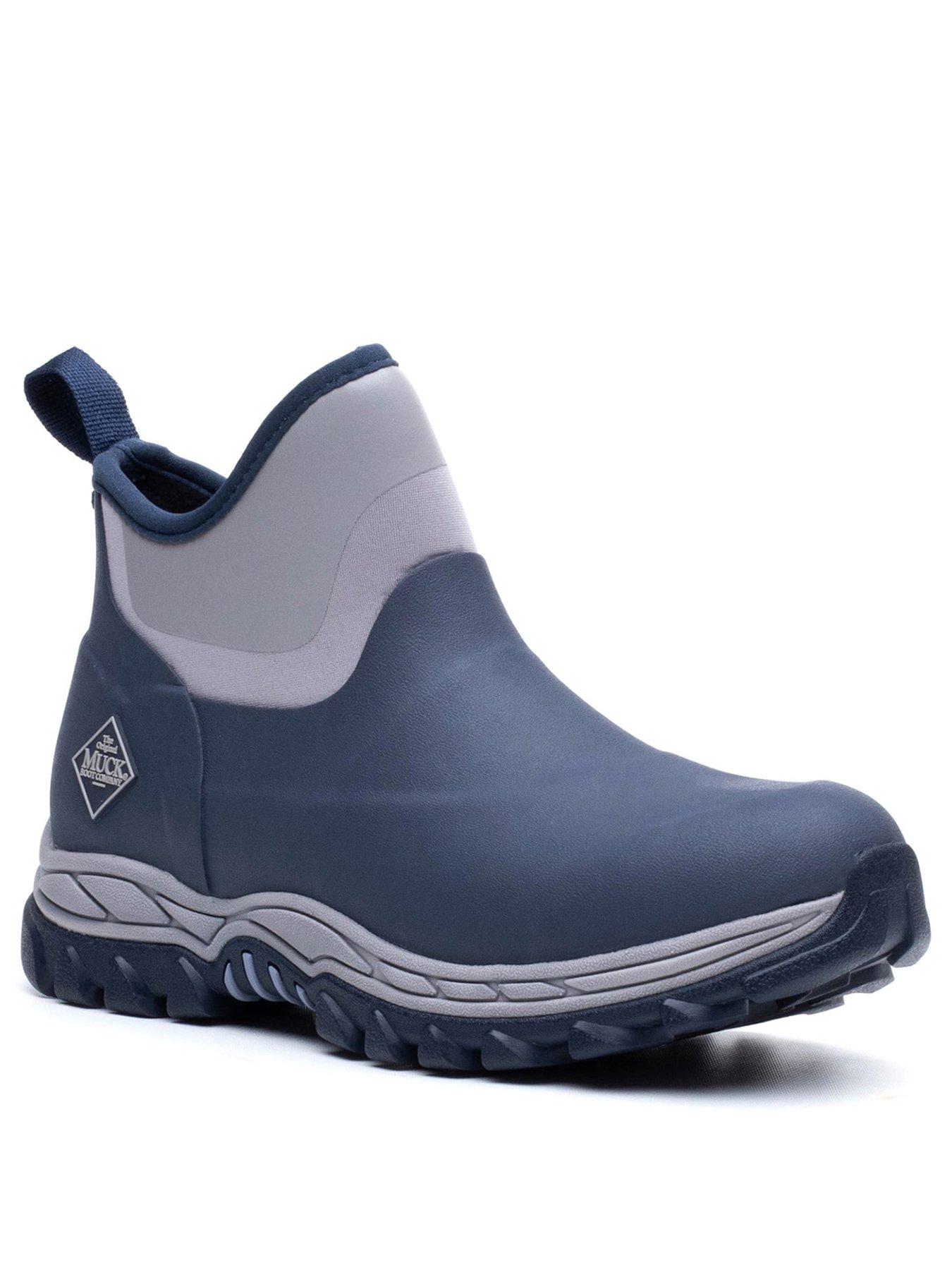 Image 2 of 5 of Muck Boots Womens Arctic Sport II Neoprene Lined Grip Ankle Boots - Navy