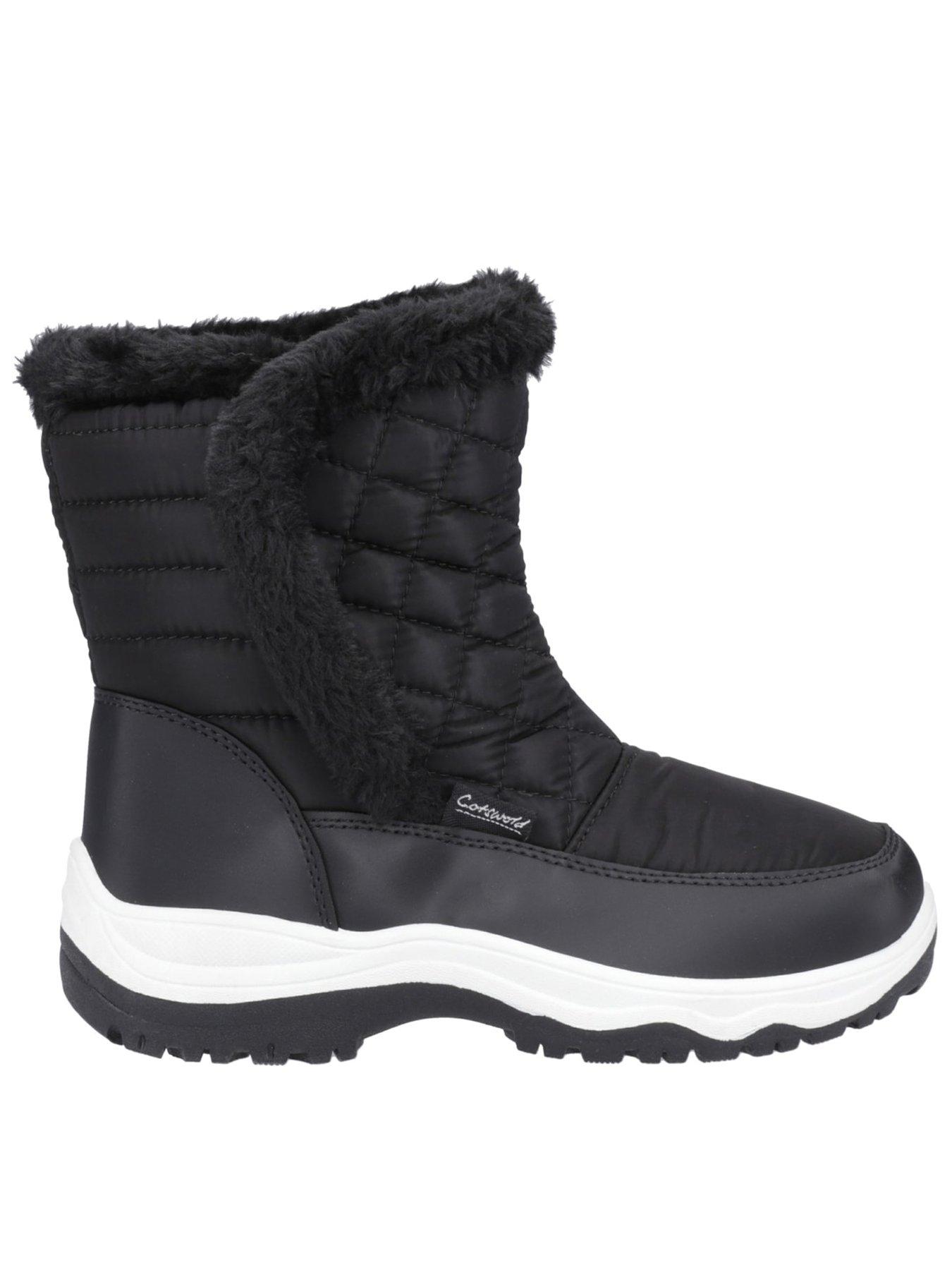Cotswold Women's Black Butterrow Wellingtons In | Size: 3 - Image 4