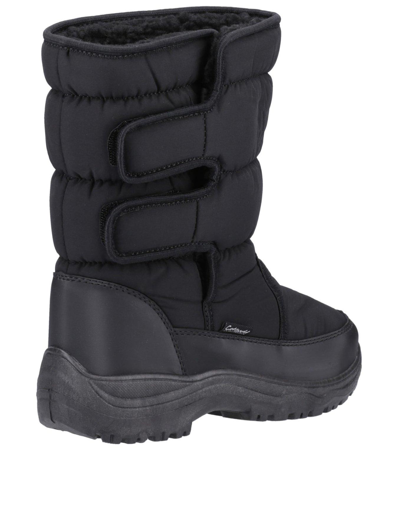 Image 3 of 5 of Cotswold Womens Welland Warm Lined Water Resistant Snowboots - Black