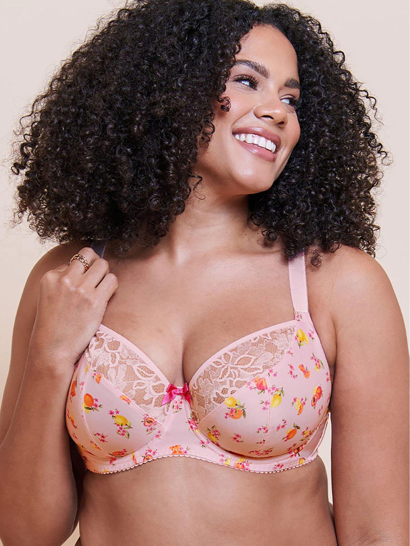 Curvy Kate Curvy Kate Spellbound Printed Balcony Bra (Second Sizes), Multi, Size 40Dd, Women