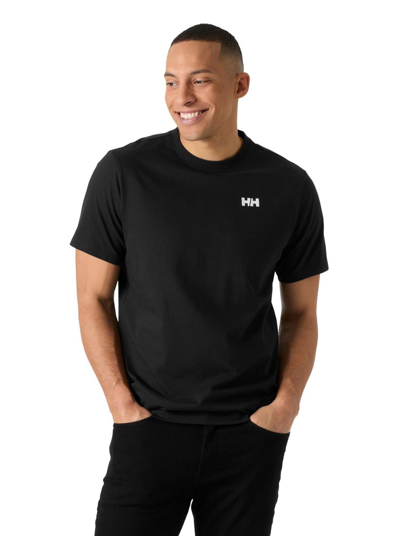 Helly Hansen Men's Black Staple T-Shirt - Image 2