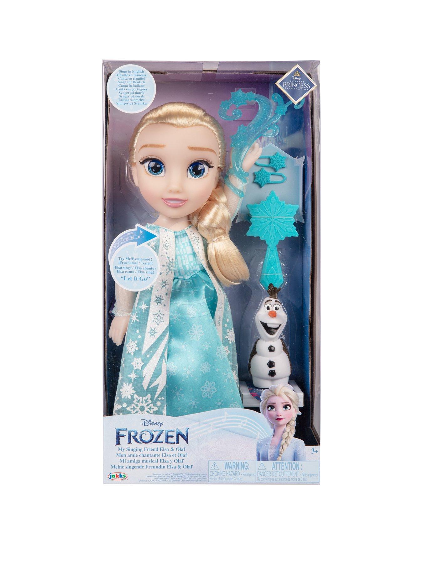 Image 1 of 8 of Disney Frozen Classic Elsa Singing Doll S25&nbsp;
