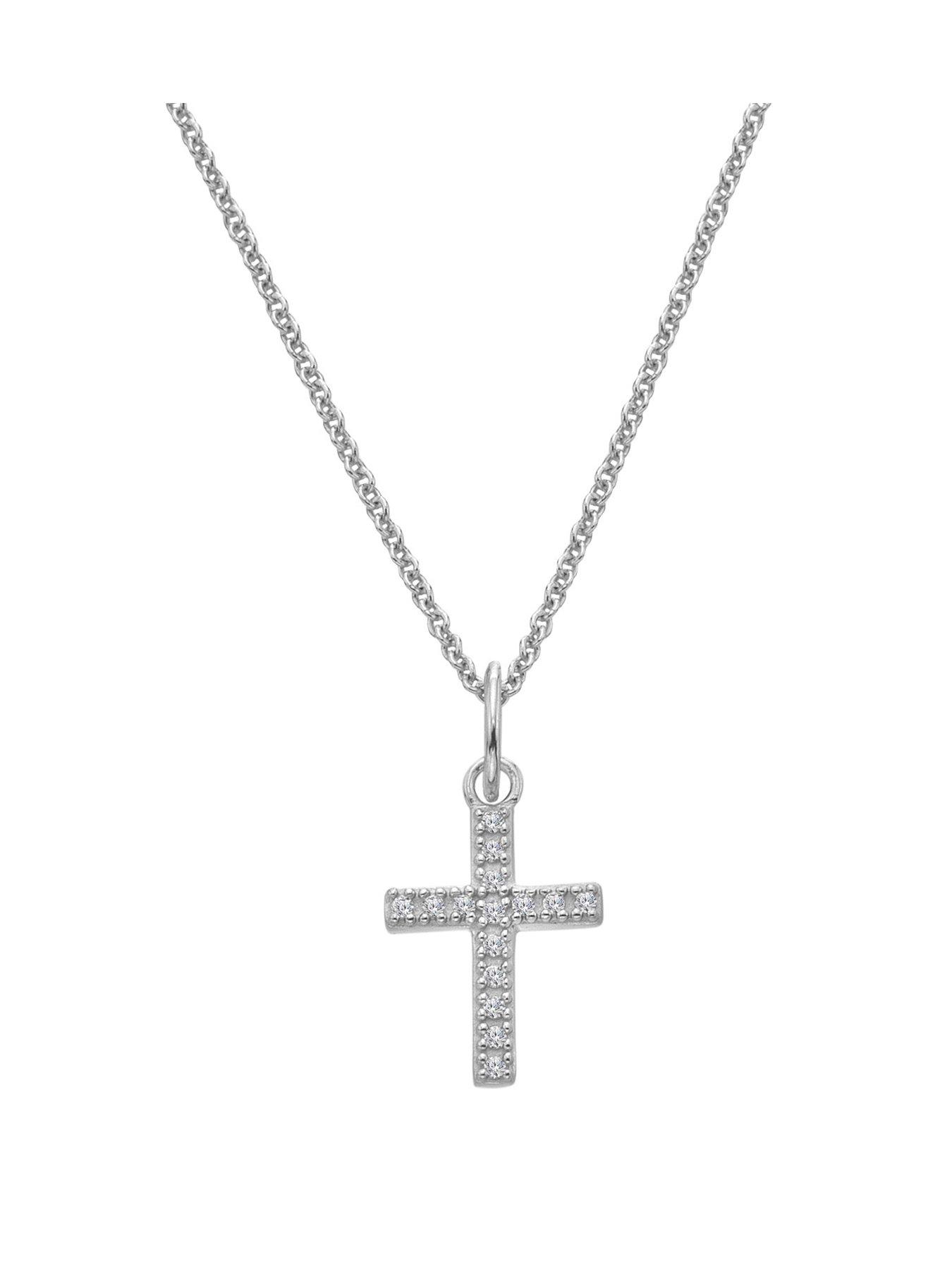 Image 1 of 3 of Silver Whisper SWFY Cross Pendant
