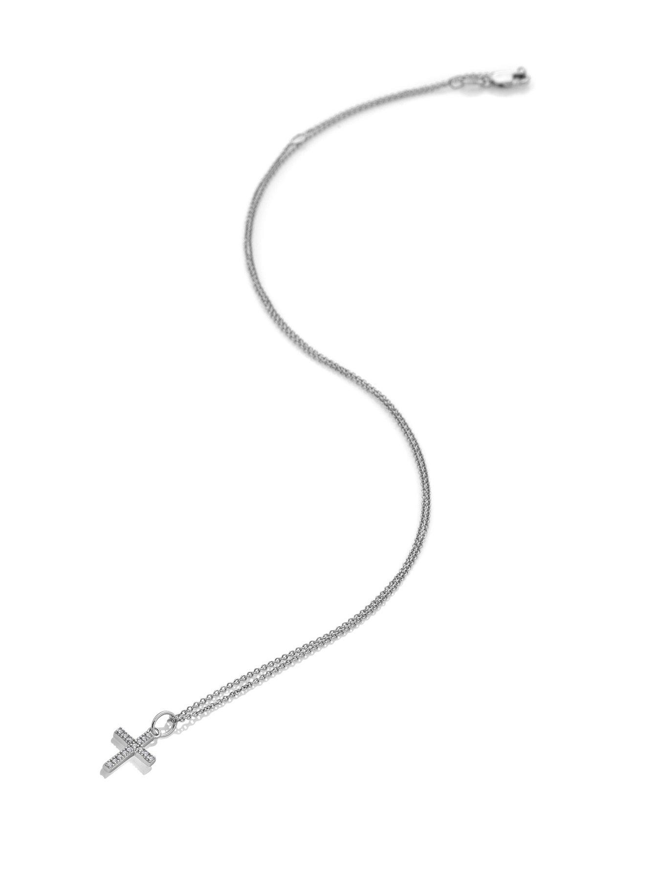 Image 2 of 3 of Silver Whisper SWFY Cross Pendant