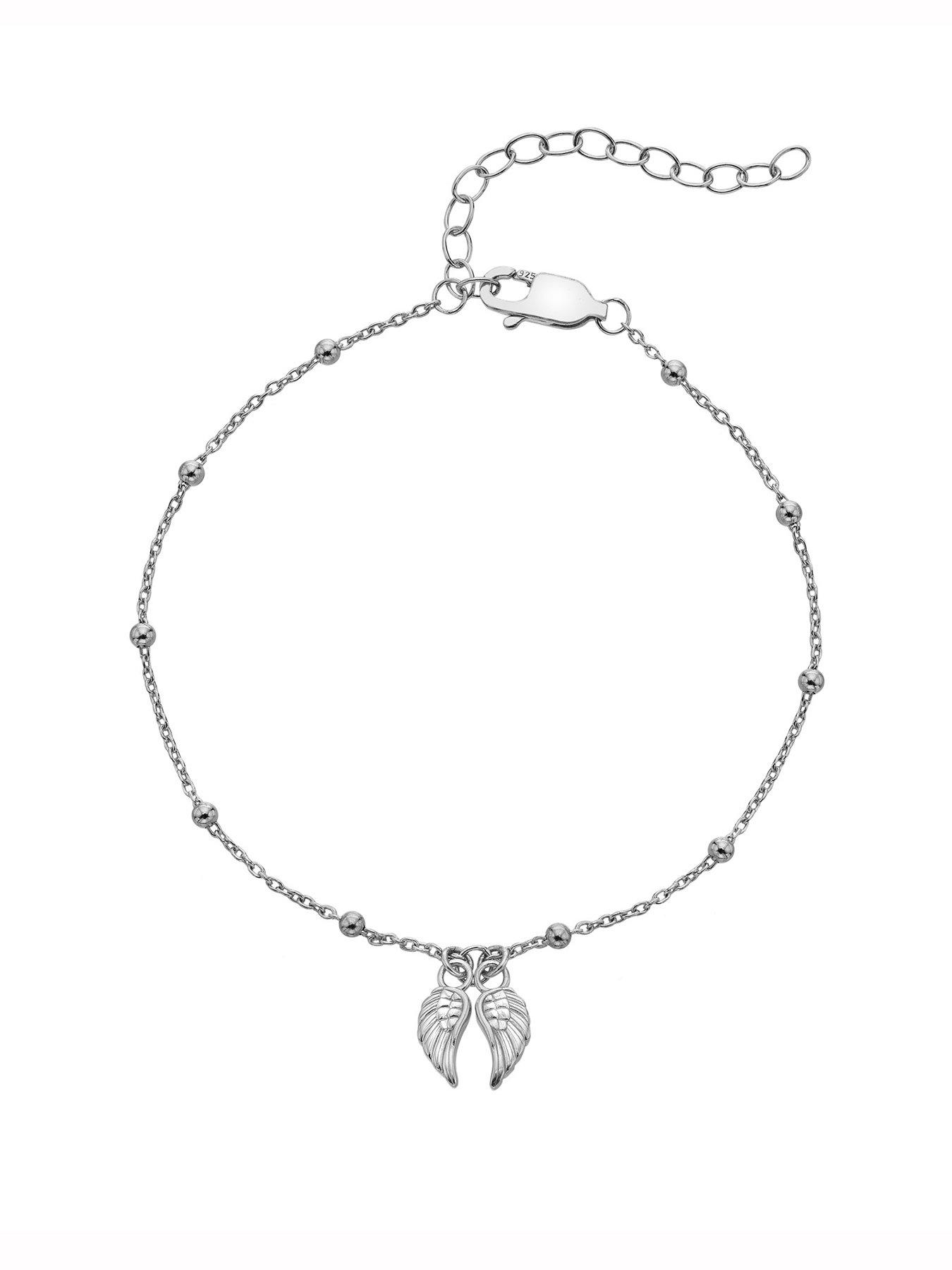 Silver Whisper Swfy Angel Wing Bracelet