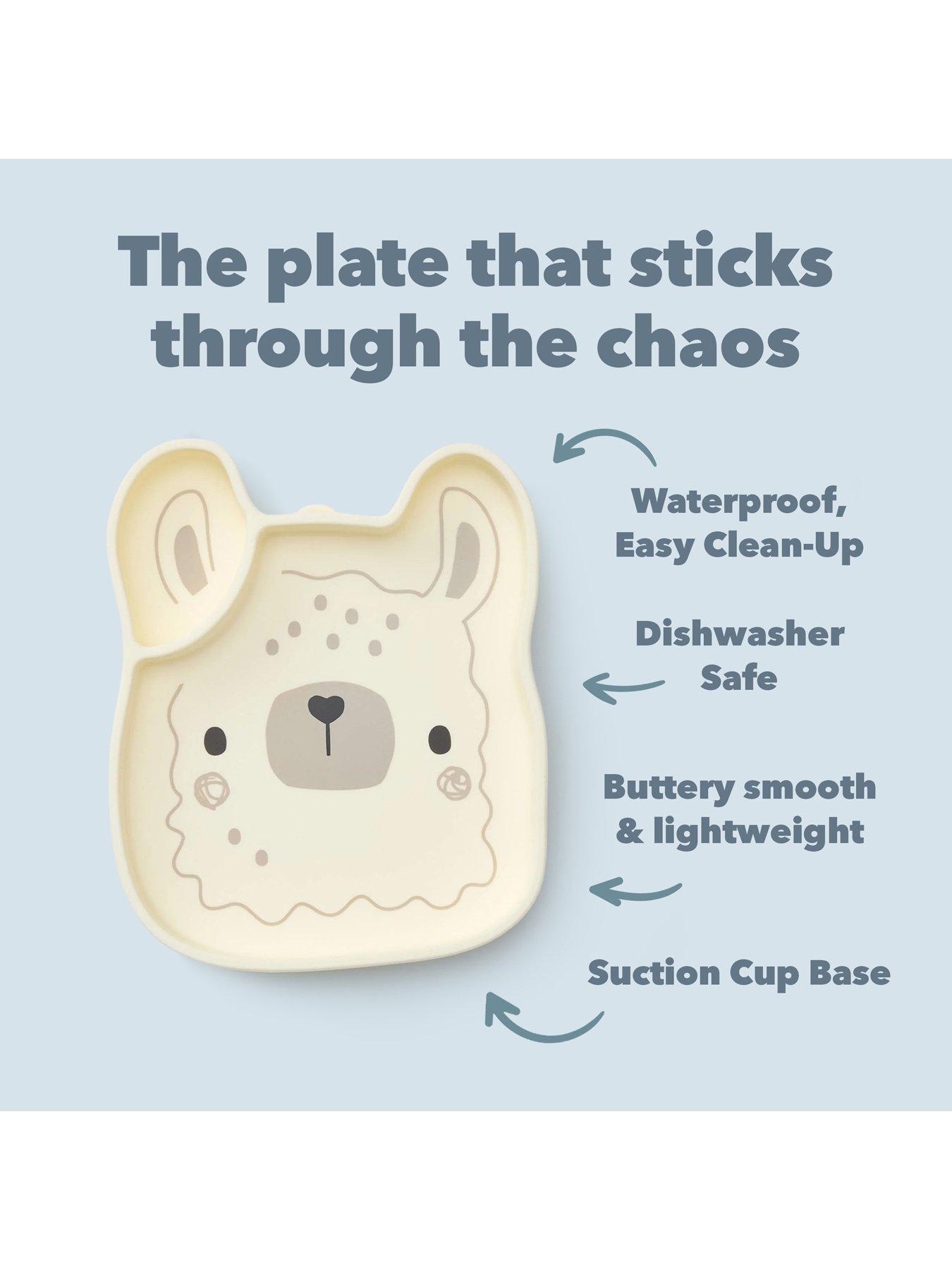 Image 4 of 7 of Lou Lou Lollipop Dinner Time Bundle - Sleeved Bib - Animal