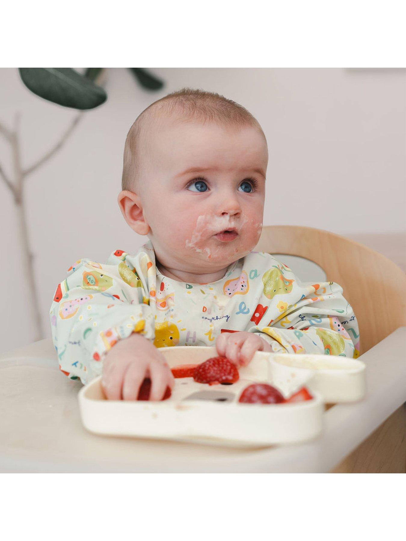 Image 5 of 7 of Lou Lou Lollipop Dinner Time Bundle - Sleeved Bib - Animal