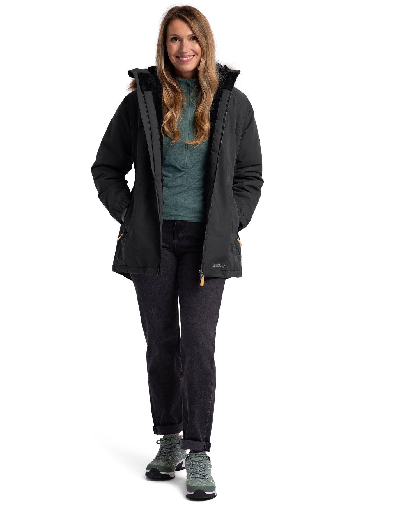 Trespass Celebrity Womens Fleece Lined Parka Jacket - Image 5