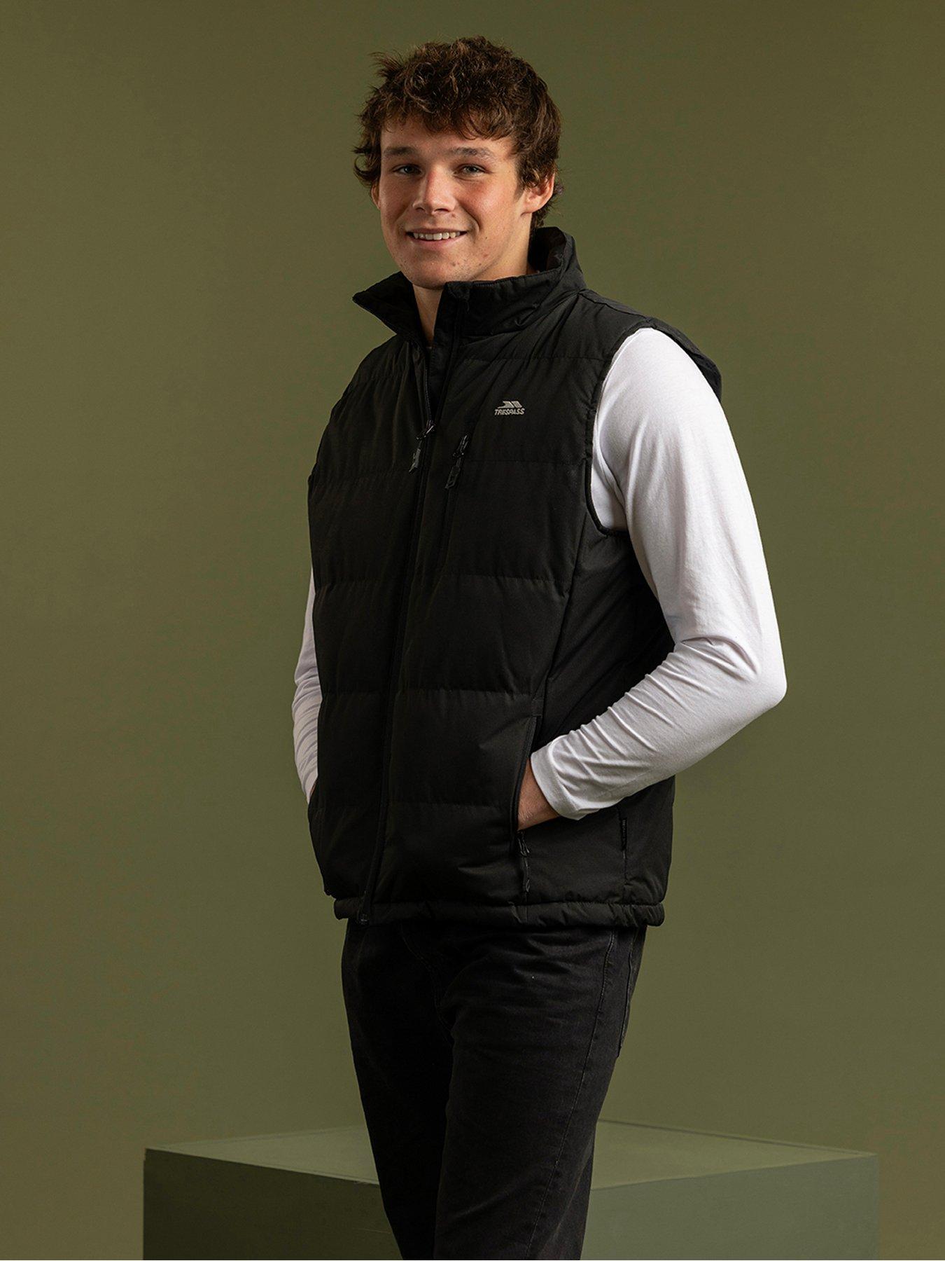 Trespass Men's Black Clasp Padded Gilet - Image 3
