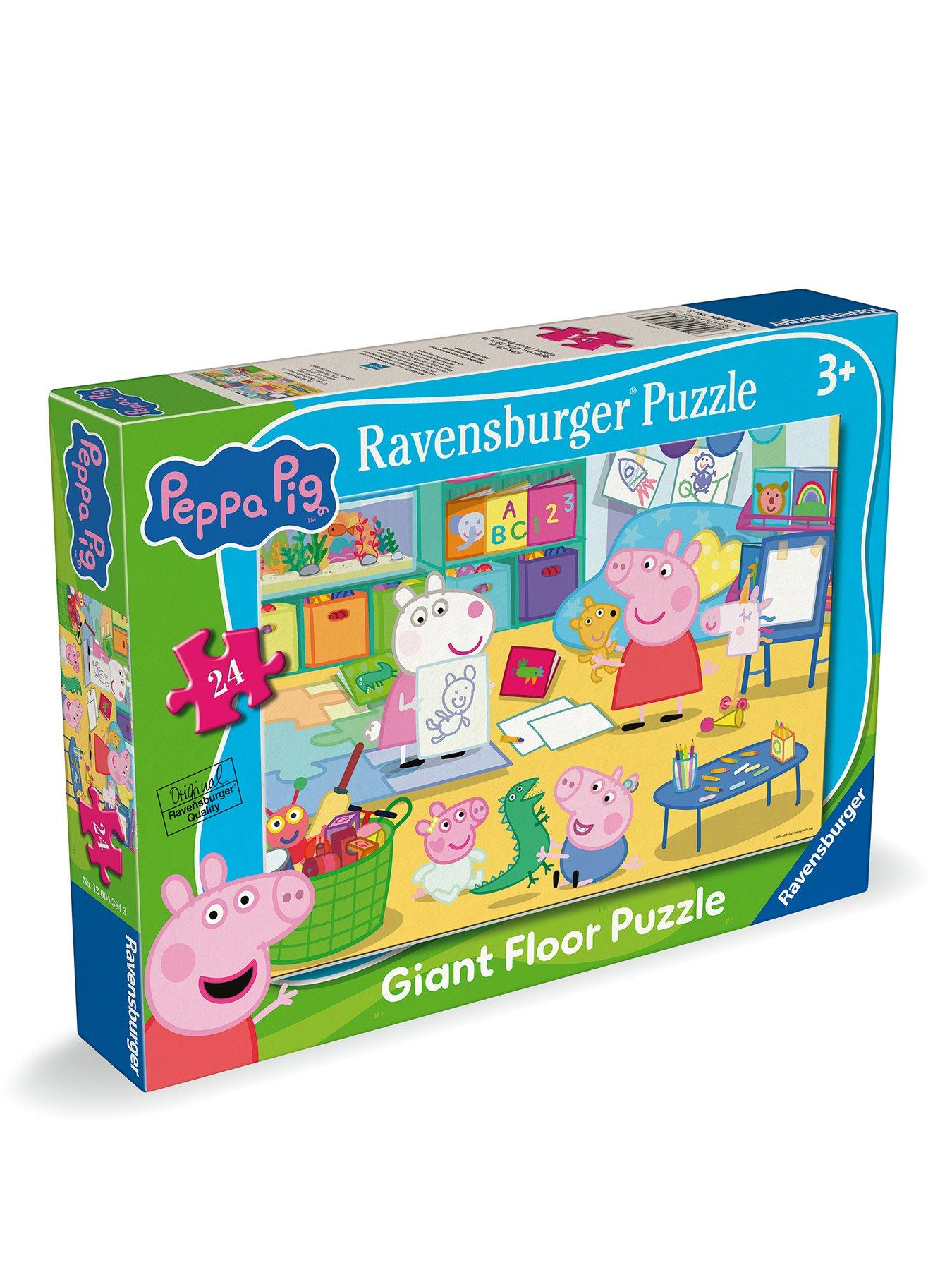 Image 1 of 4 of Peppa Pig Giant Floor Puzzle, 24pc