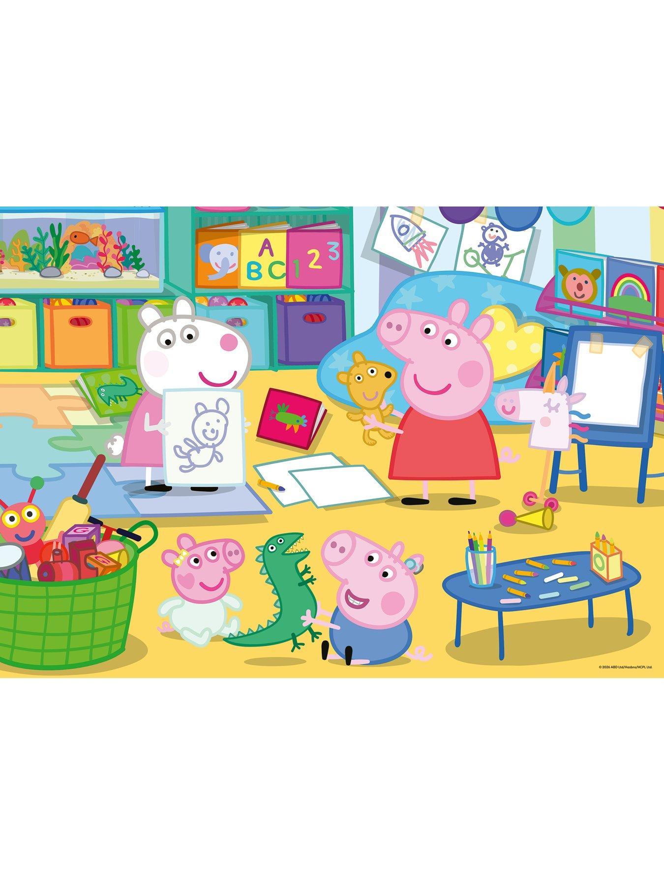 Image 2 of 4 of Peppa Pig Giant Floor Puzzle, 24pc