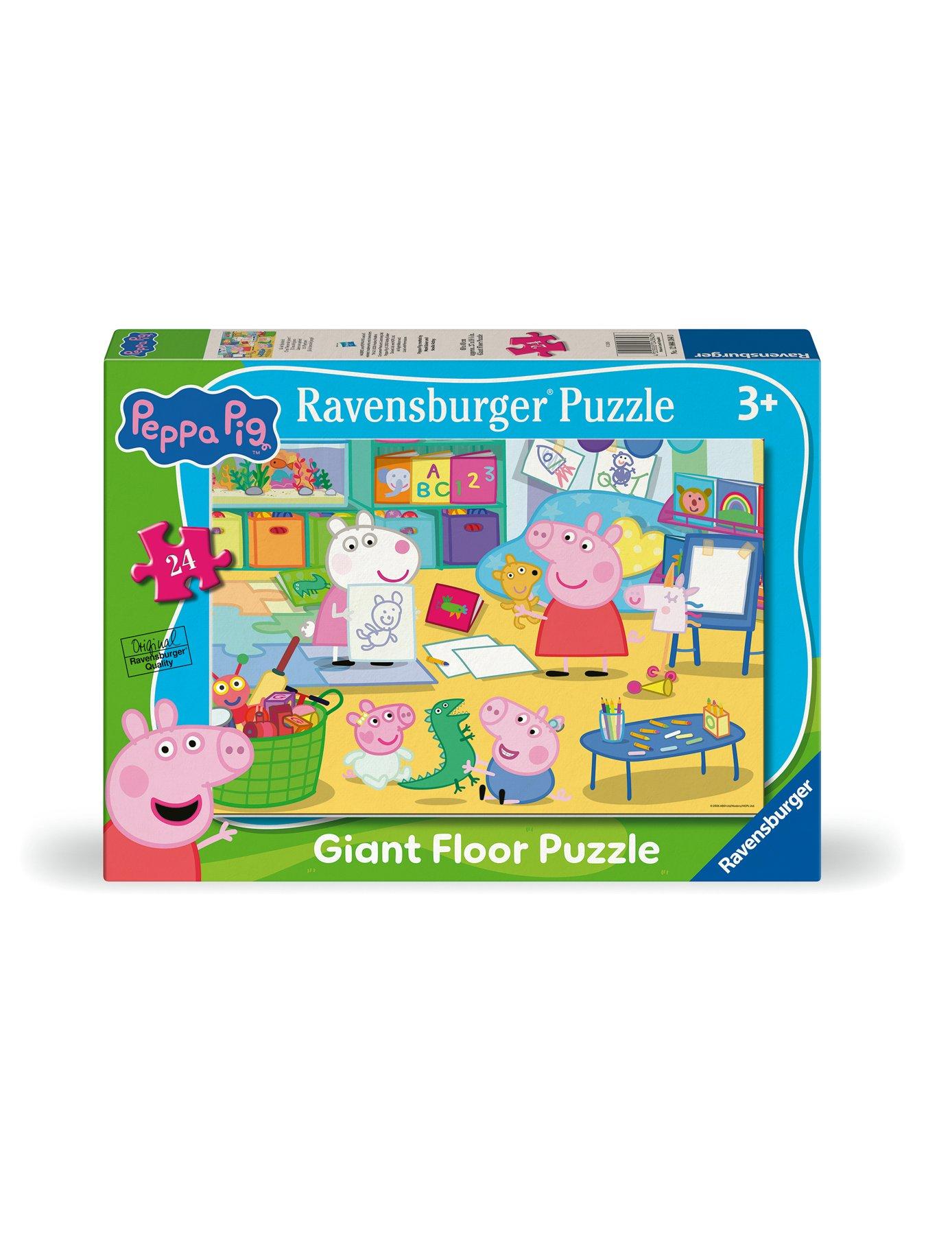 Image 3 of 4 of Peppa Pig Giant Floor Puzzle, 24pc