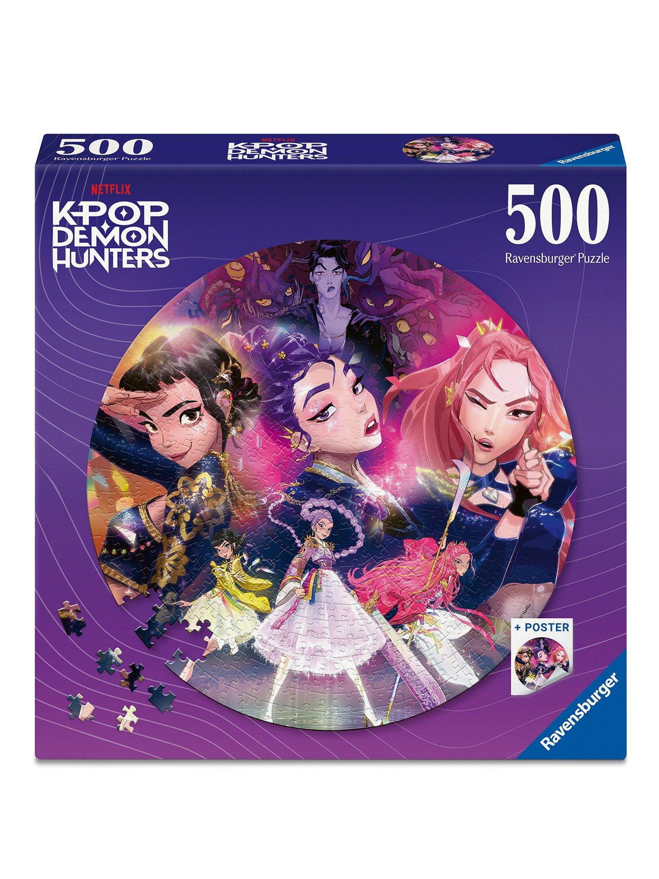 Image 1 of 4 of K-Pop Demon Hunters K-Pop Demon Hunters, Circular 500pc