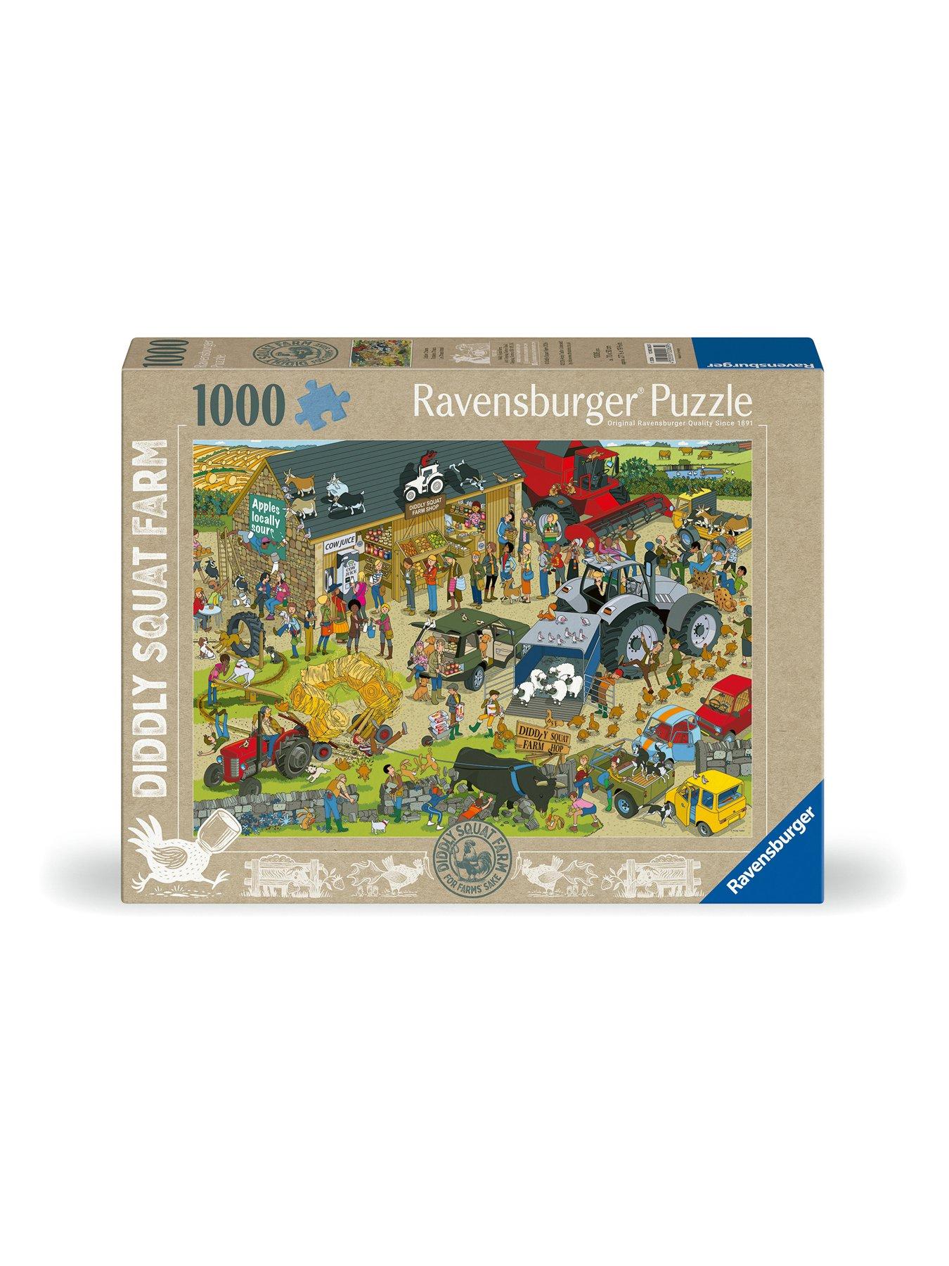 Image 3 of 8 of Ravensburger 1000-Piece Diddly Squat Farm Jigsaw Puzzle