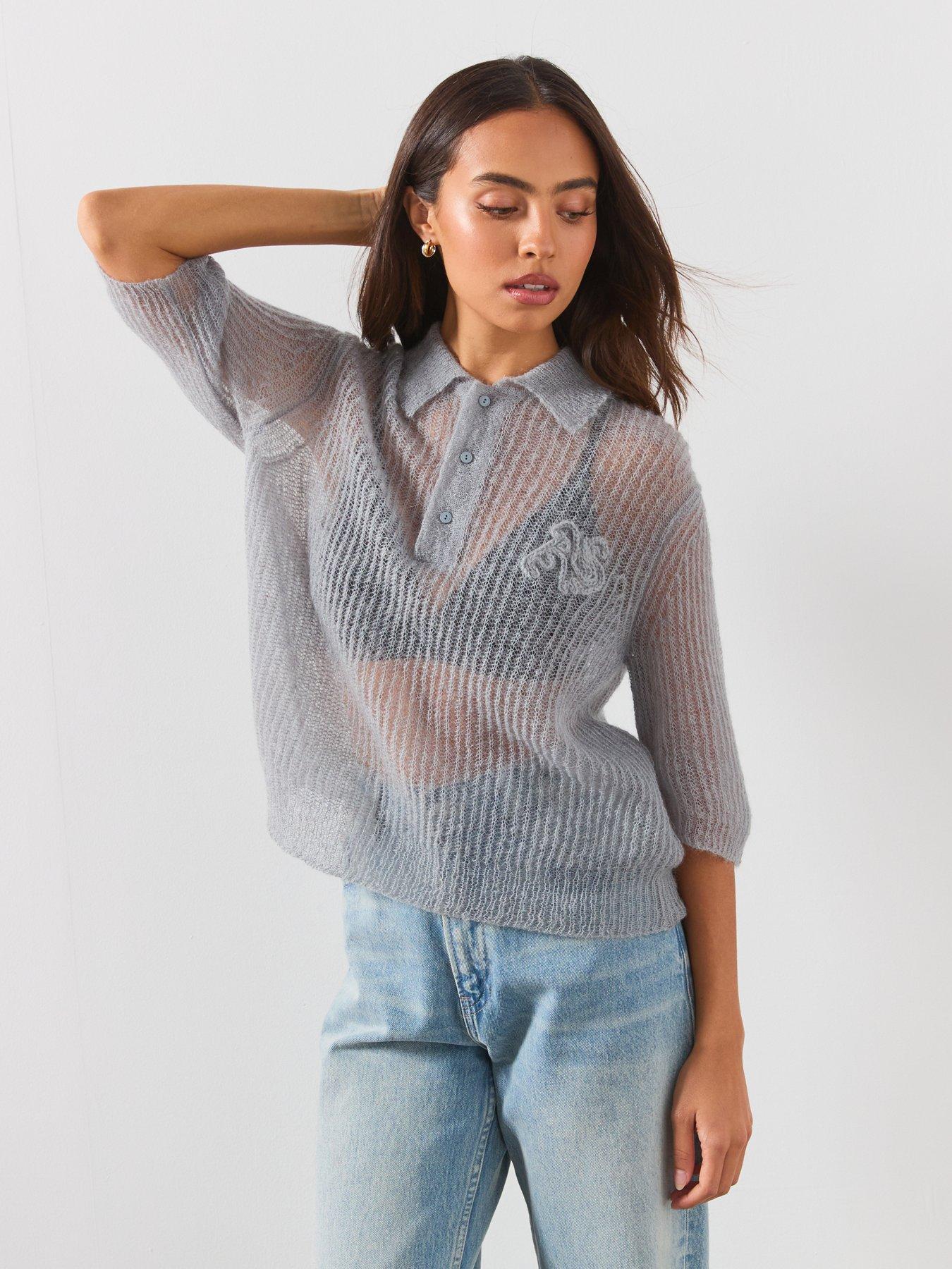 Image 4 of 6 of AllSaints Anabel Polo Tee