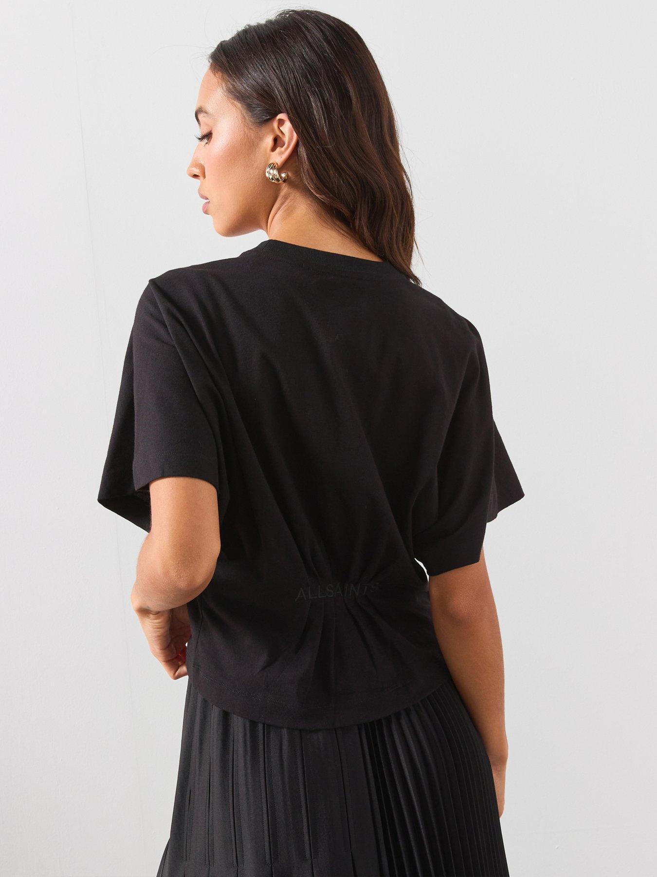 AllSaints Crew Neck T-Shirt - Black