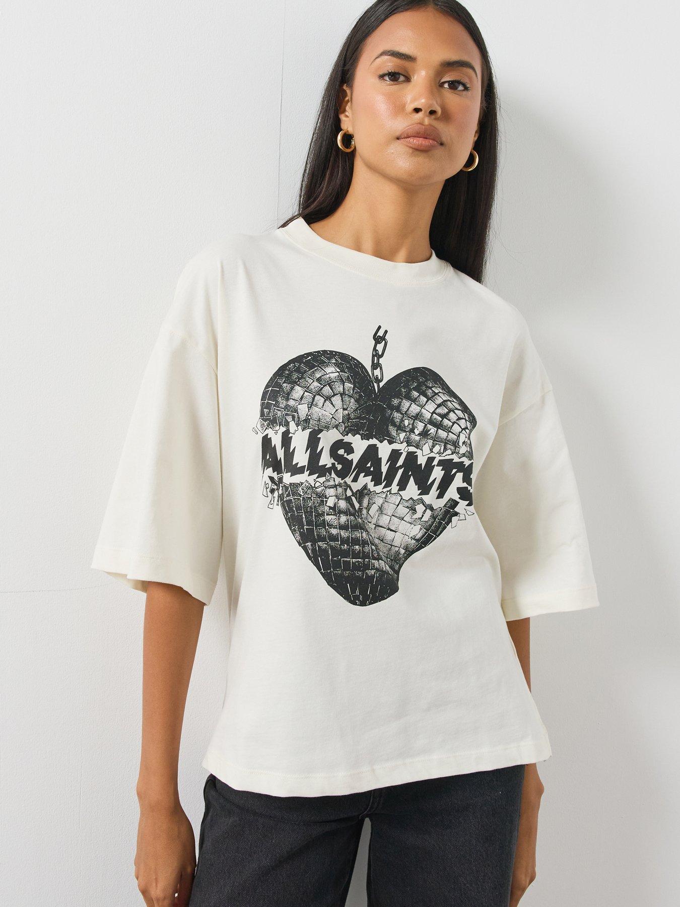 Image 1 of 4 of AllSaints Reflect Amelie Tee