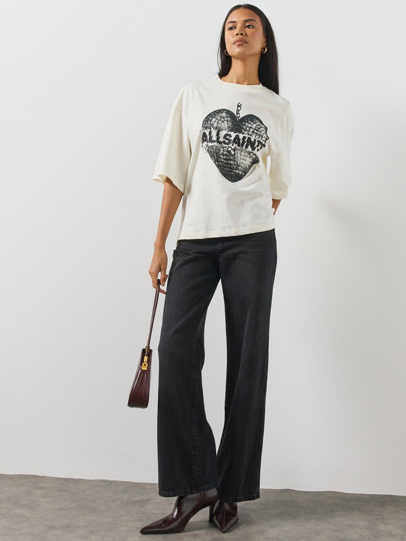 Image 3 of 4 of AllSaints Reflect Amelie Tee