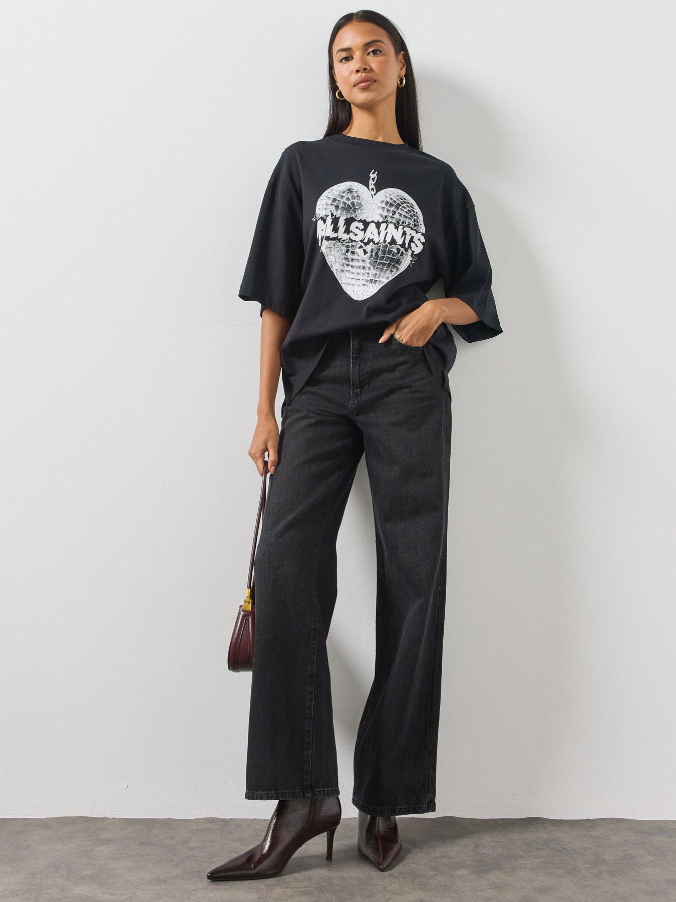 Image 3 of 6 of AllSaints Reflect Amelie Tee