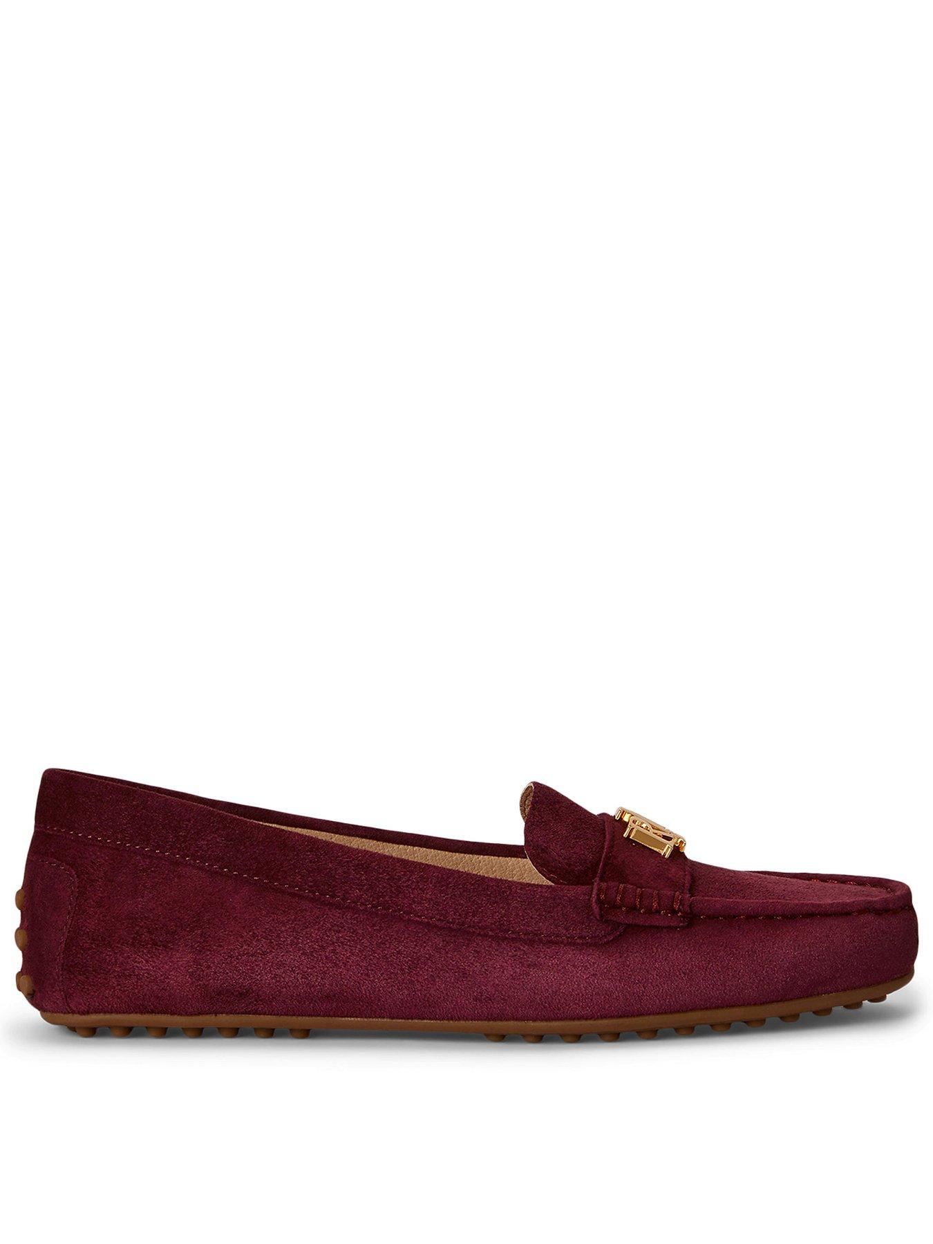 Image 1 of 2 of Lauren by Ralph Lauren Barnsbury Flats - Red