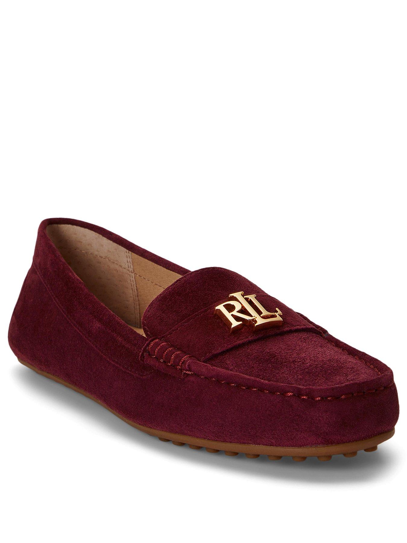 Image 2 of 2 of Lauren by Ralph Lauren Barnsbury Flats - Red