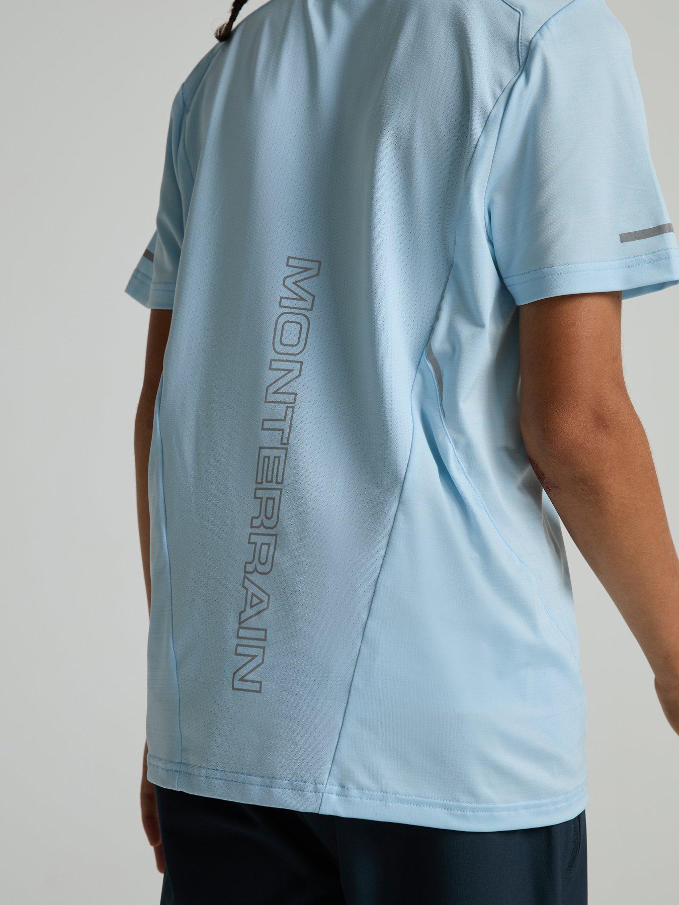 Image 5 of 5 of Monterrain Junior Bolt 2.0 Space Dye Tee - Blue