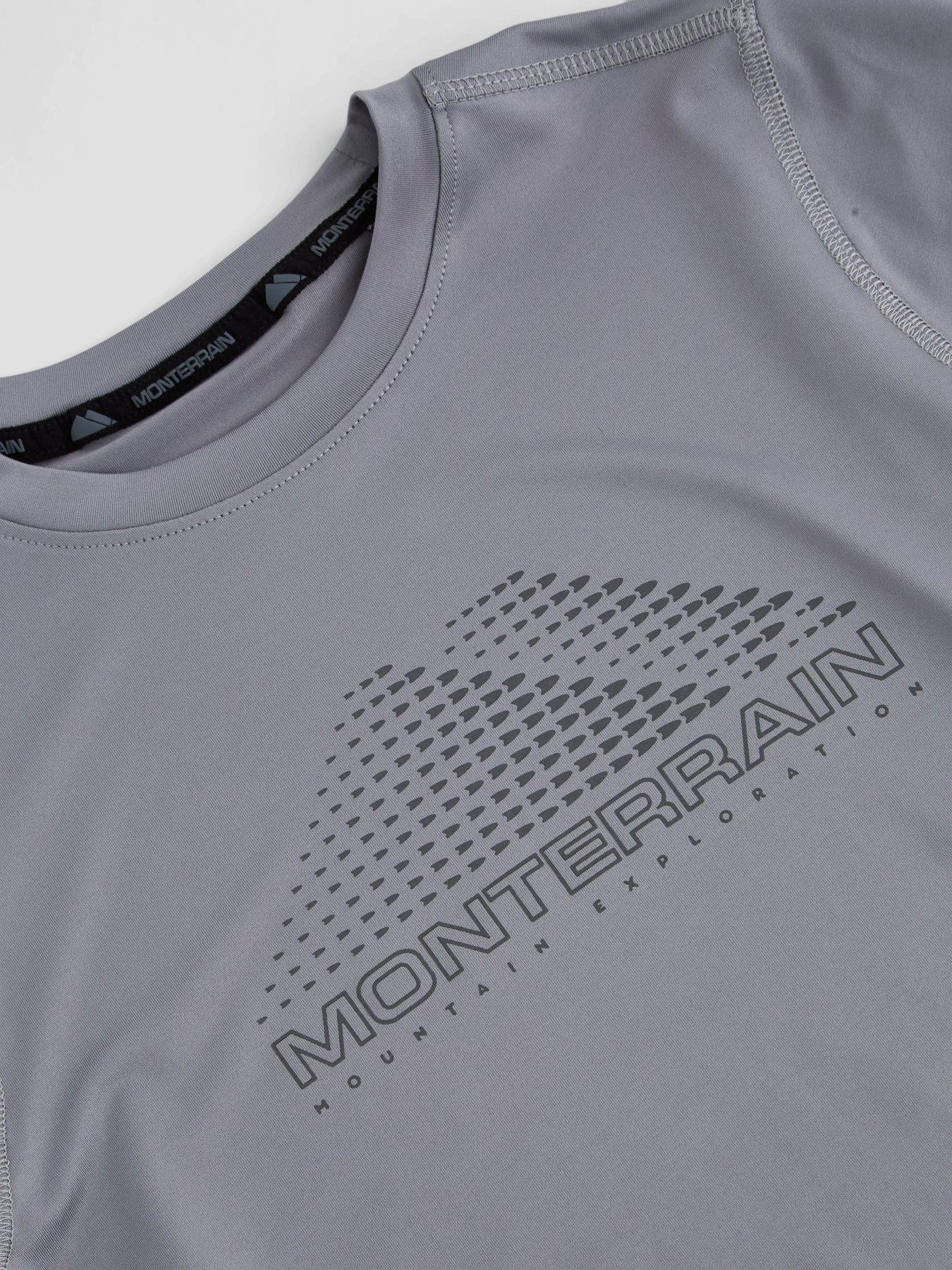 Image 4 of 4 of Monterrain Junior Swift 2.0 Tee - Grey
