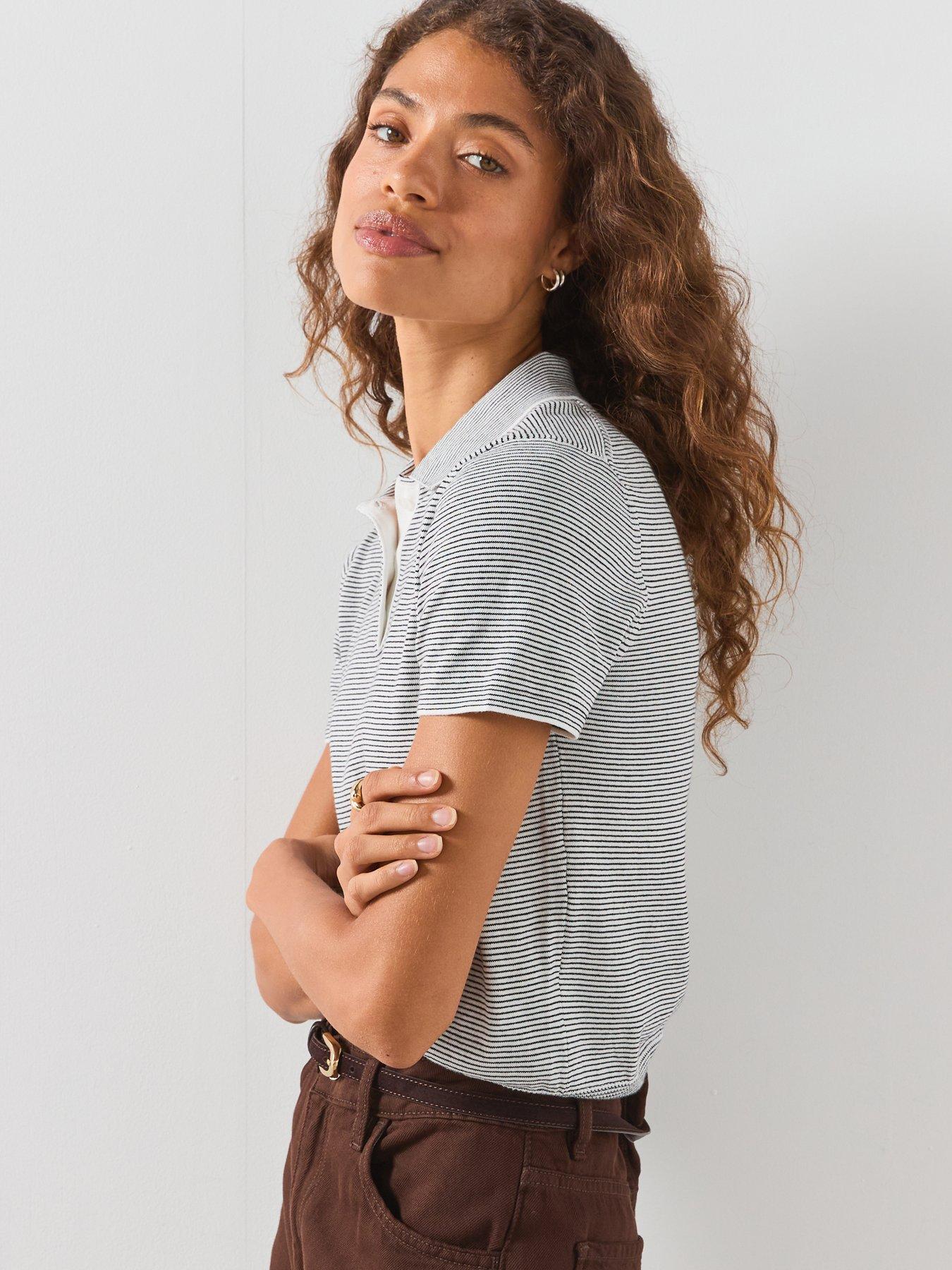 Image 5 of 6 of Mango Knitted Polo Neck Sweater - Blue
