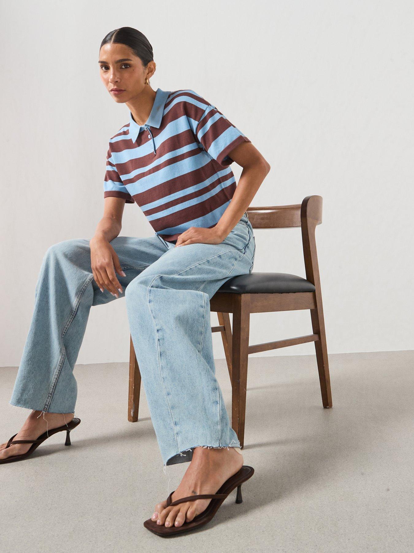 Image 6 of 6 of Mango Mid Rise Balloon Jeans - Blue