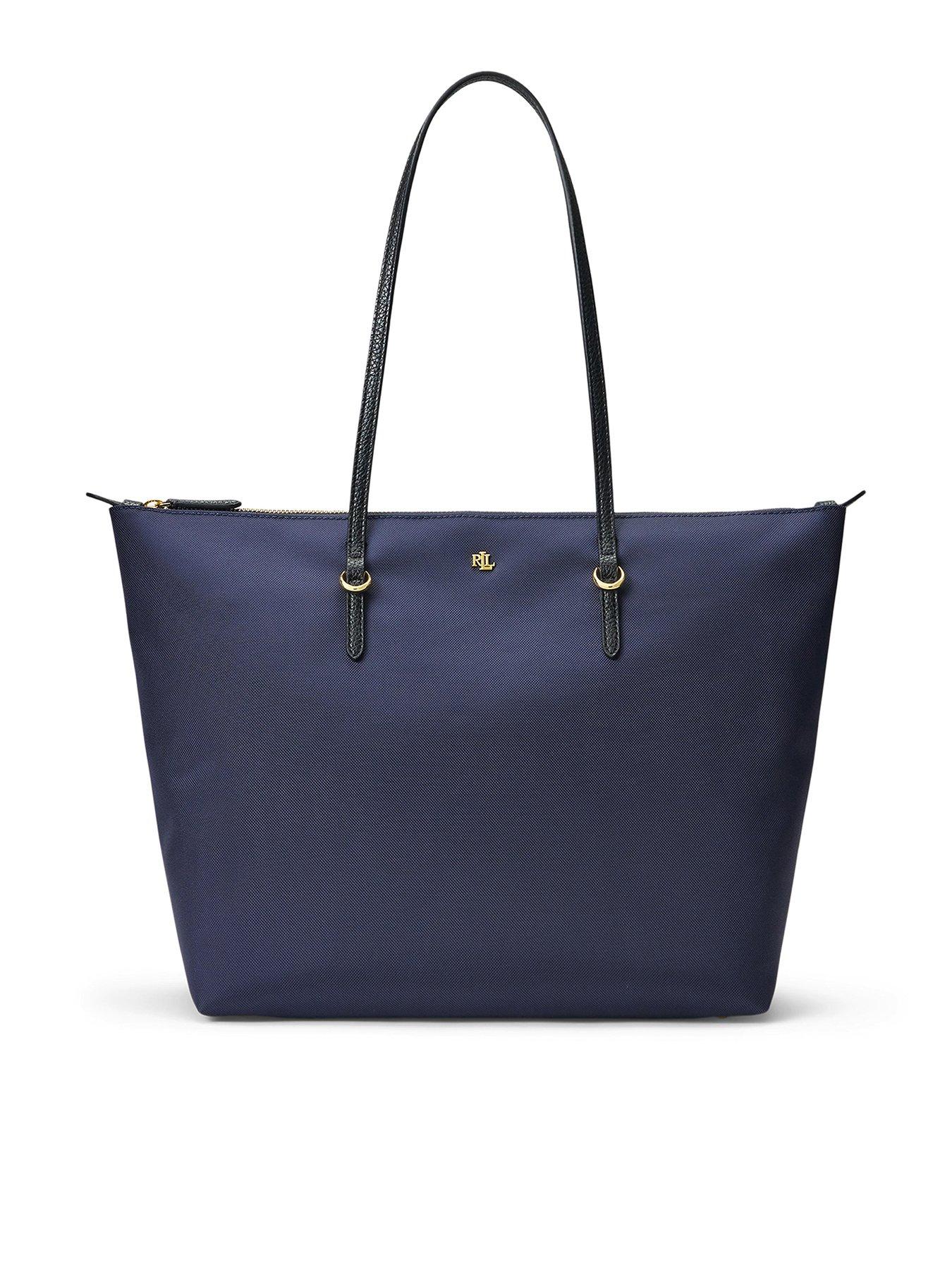 Lauren by Ralph Lauren Keaton Large Tote - Navy