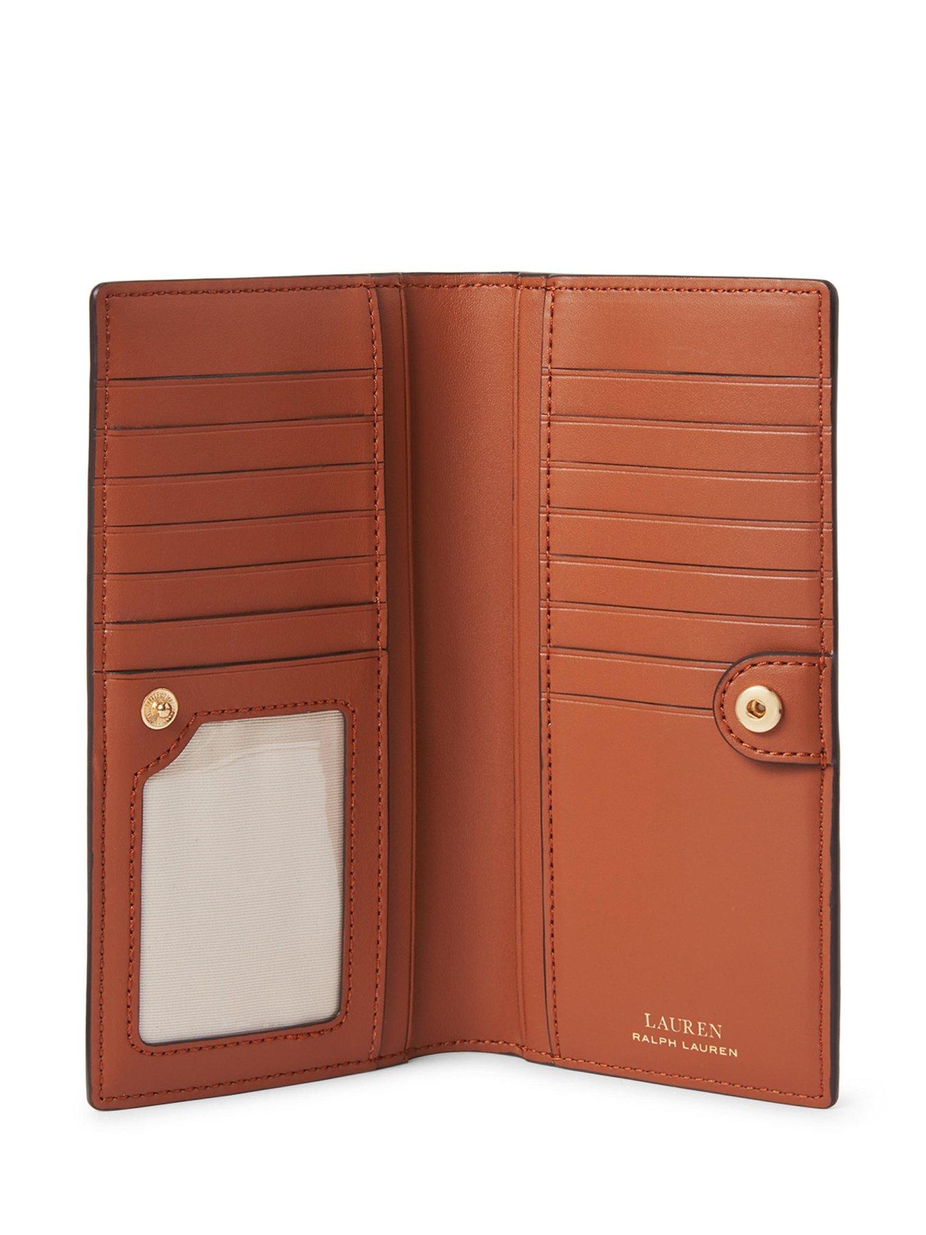 Image 2 of 3 of Lauren by Ralph Lauren Slim Medium Wallet - Black