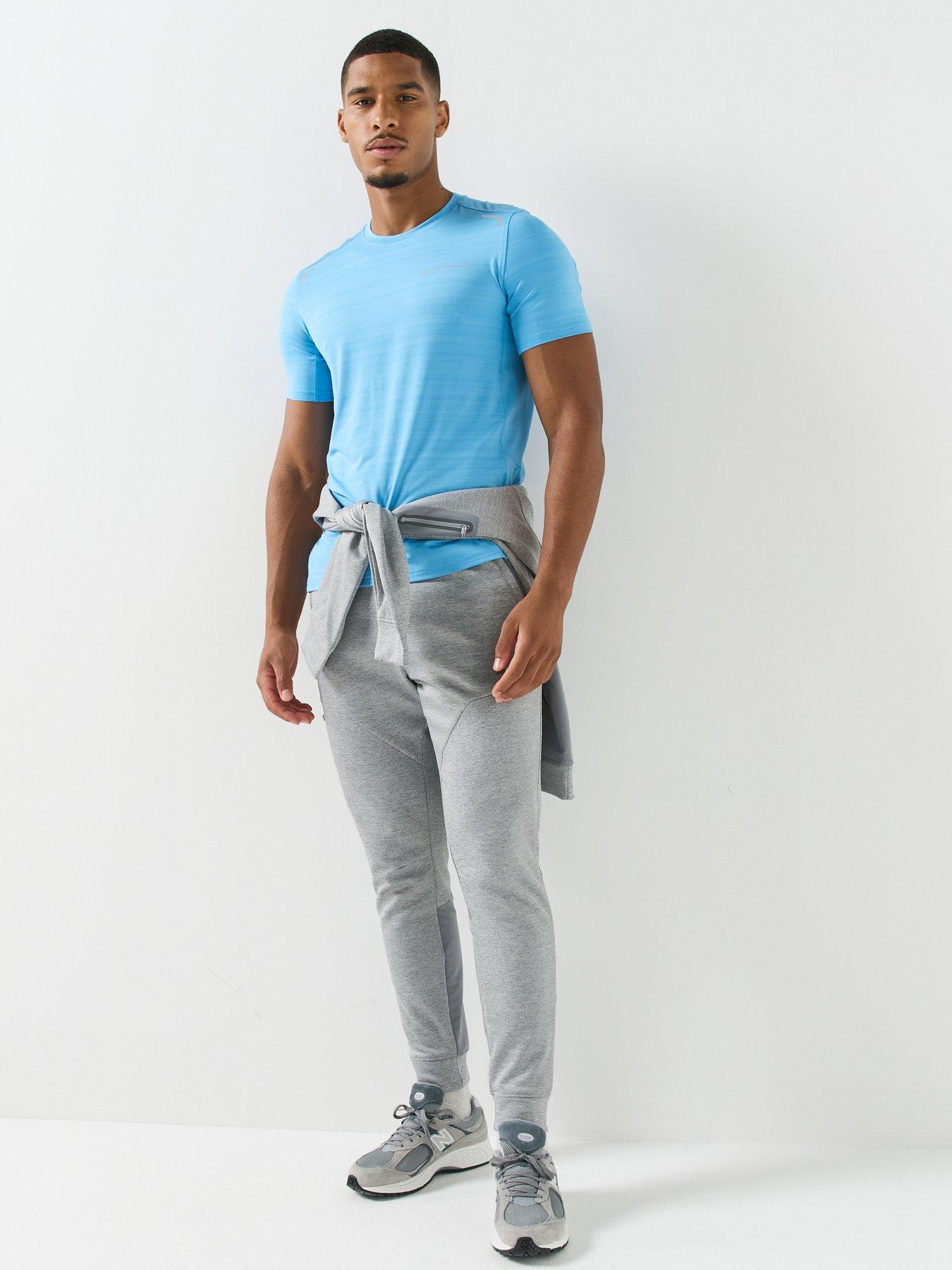Image 3 of 6 of Monterrain Mens Lyder 3.0 Space Dye Tee - Blue