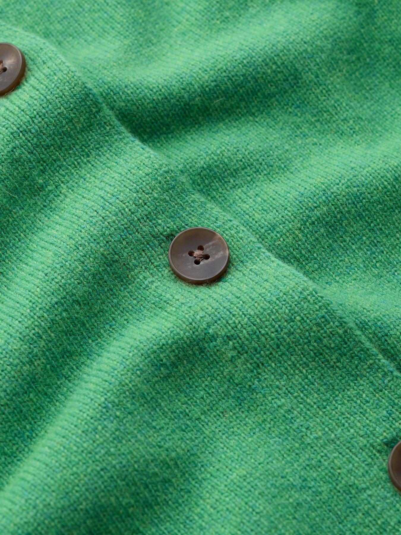 Image 5 of 5 of Seasalt Cornwall Women's Button Front Collared Cardigan - Green