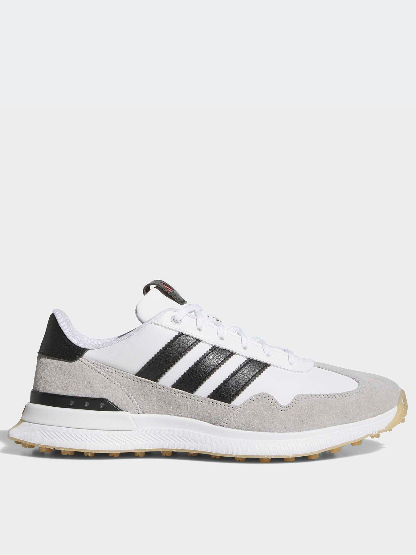 Image 1 of 6 of adidas Mens S2G 26 Textile Spikeless Golf Shoes - White
