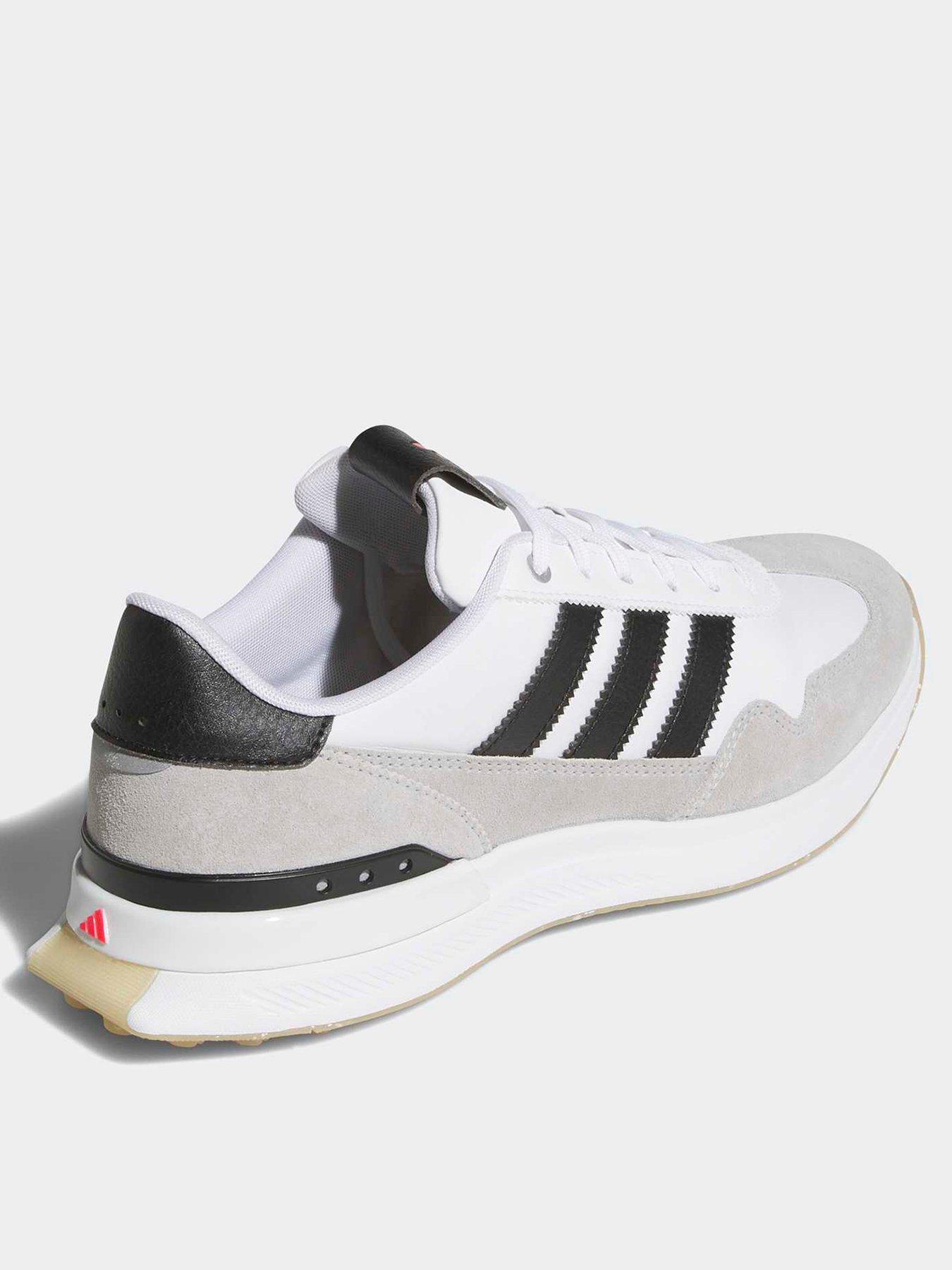 Image 3 of 6 of adidas Mens S2G 26 Textile Spikeless Golf Shoes - White