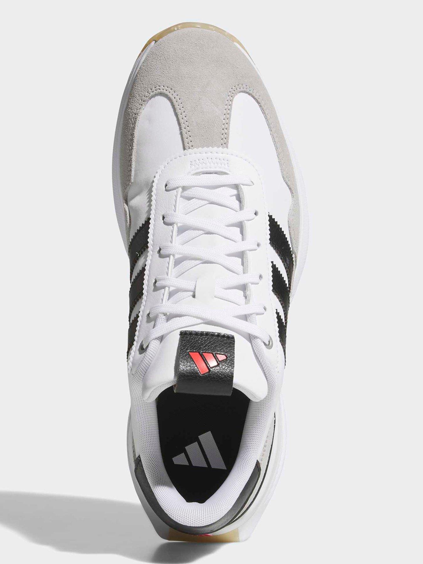 Image 4 of 6 of adidas Mens S2G 26 Textile Spikeless Golf Shoes - White