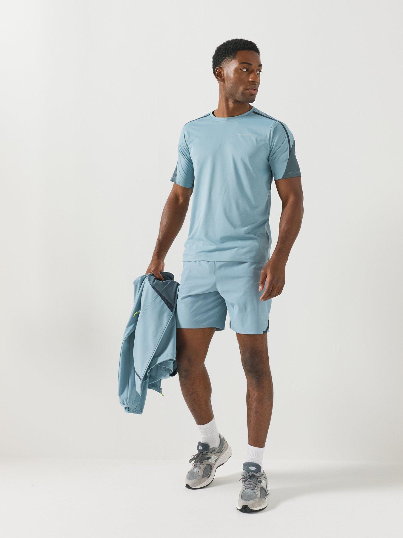 Image 3 of 5 of Monterrain Mens Defence T-shirt - Grey/blue