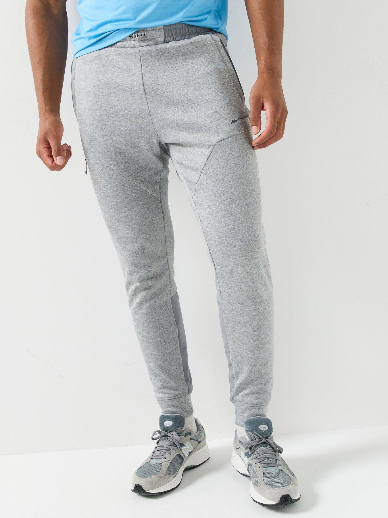 Monterrain Mens Speed 4.0 Poly Fleece Jogger - Grey