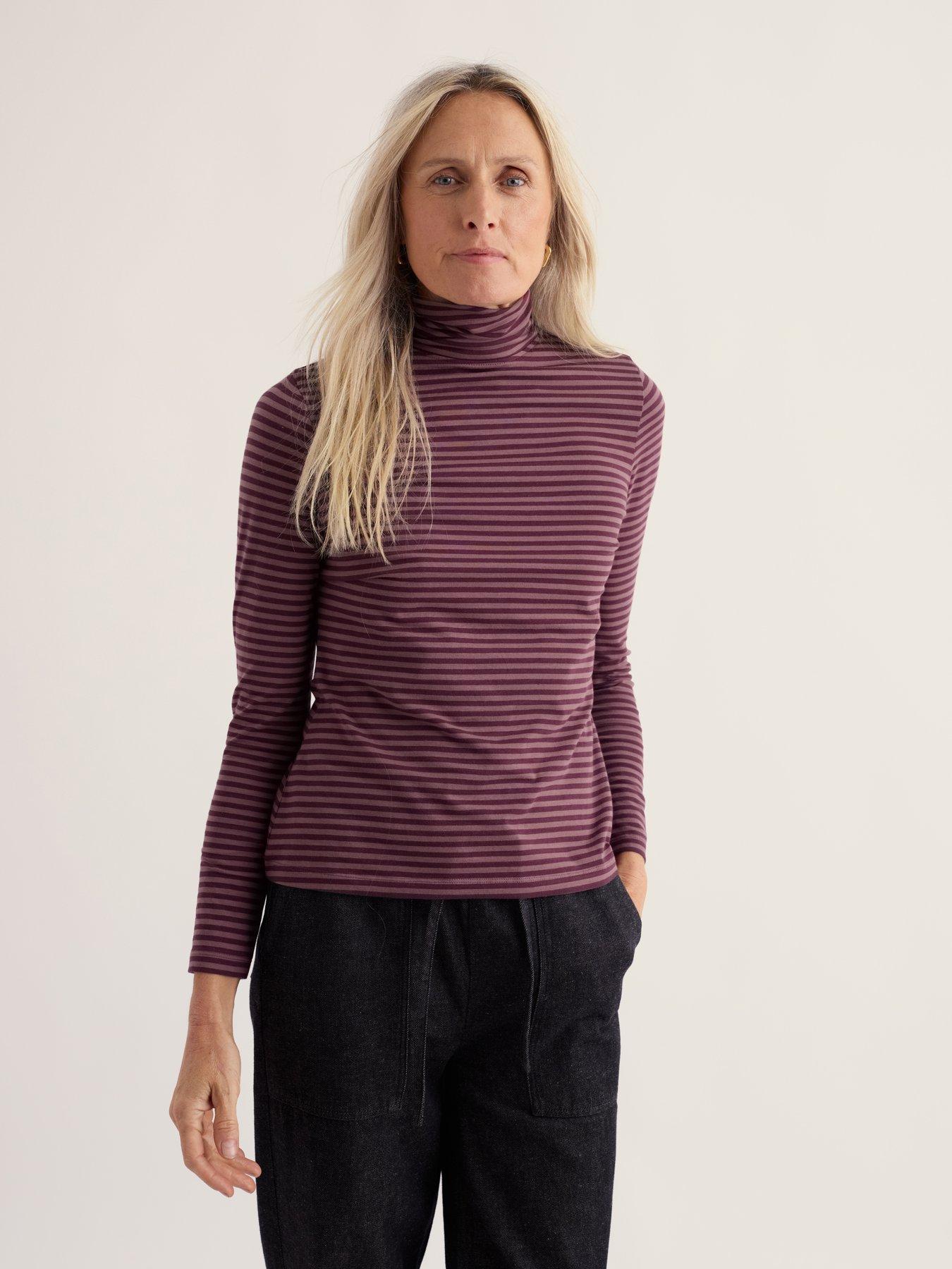 Seasalt Cornwall Women's Navy Multi Landing Top - Image 2
