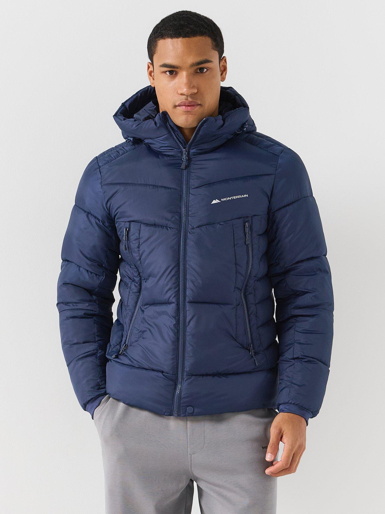Image 1 of 6 of Monterrain Mens Blanc 2.0 Puffer Jacket - Grey
